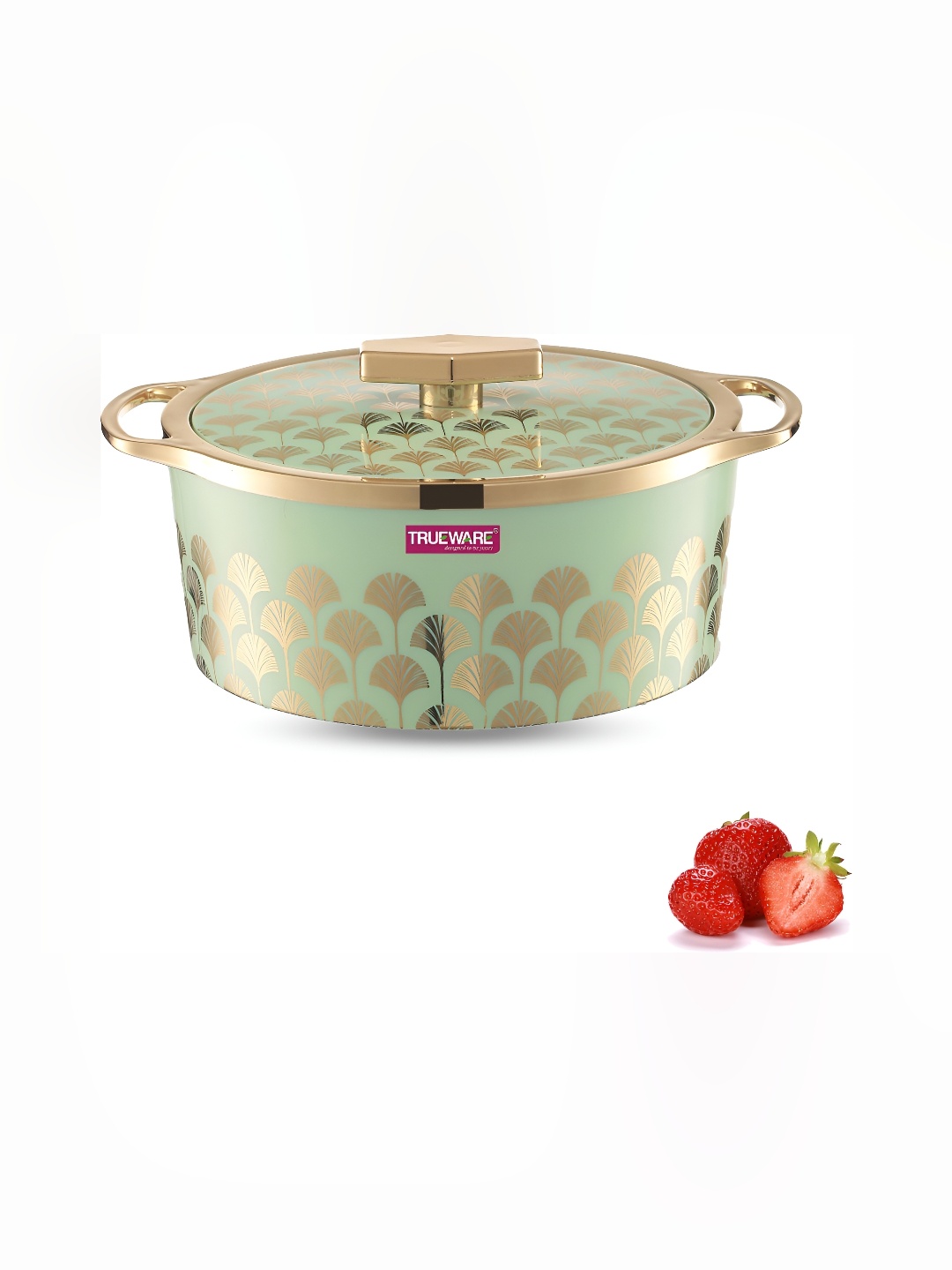 

Trueware Green Stainless Steel Dishwasher Safe Casserole 1.5L