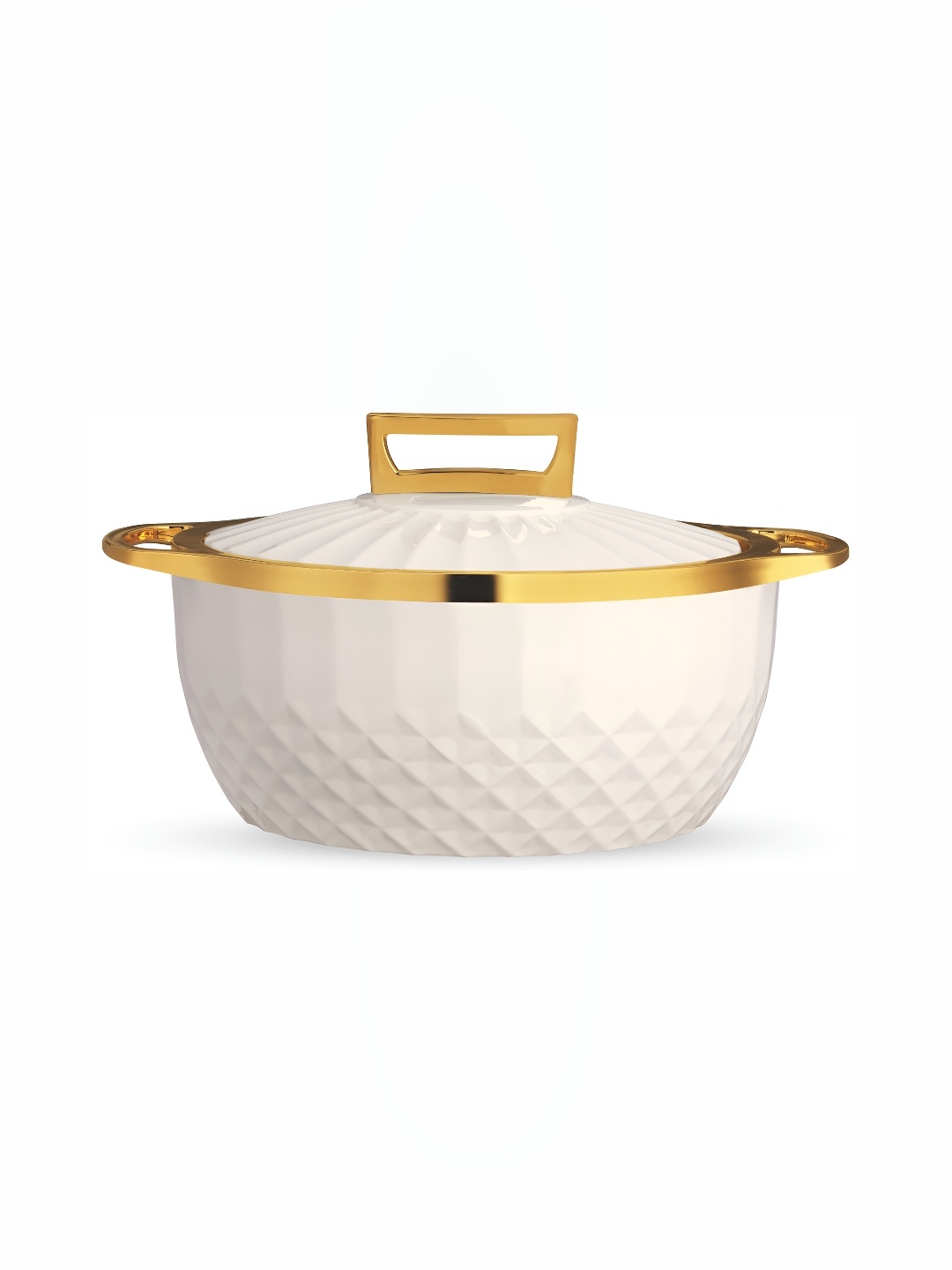 

Trueware White Stainless Steel Dishwasher Safe Casserole 750 ml