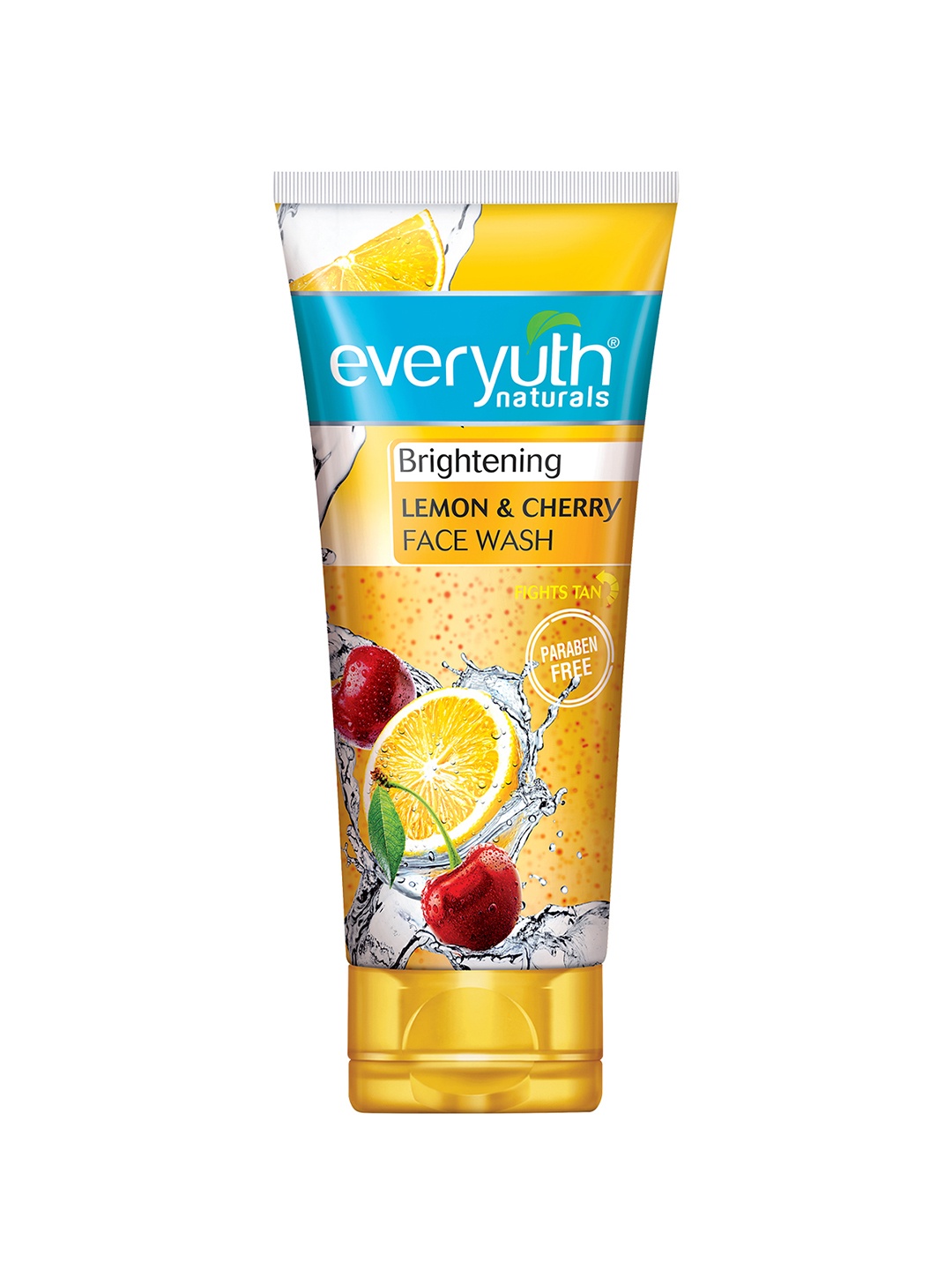 

everyuth Naturals Brightening Lemon & Cherry Face Wash - 150g, Orange