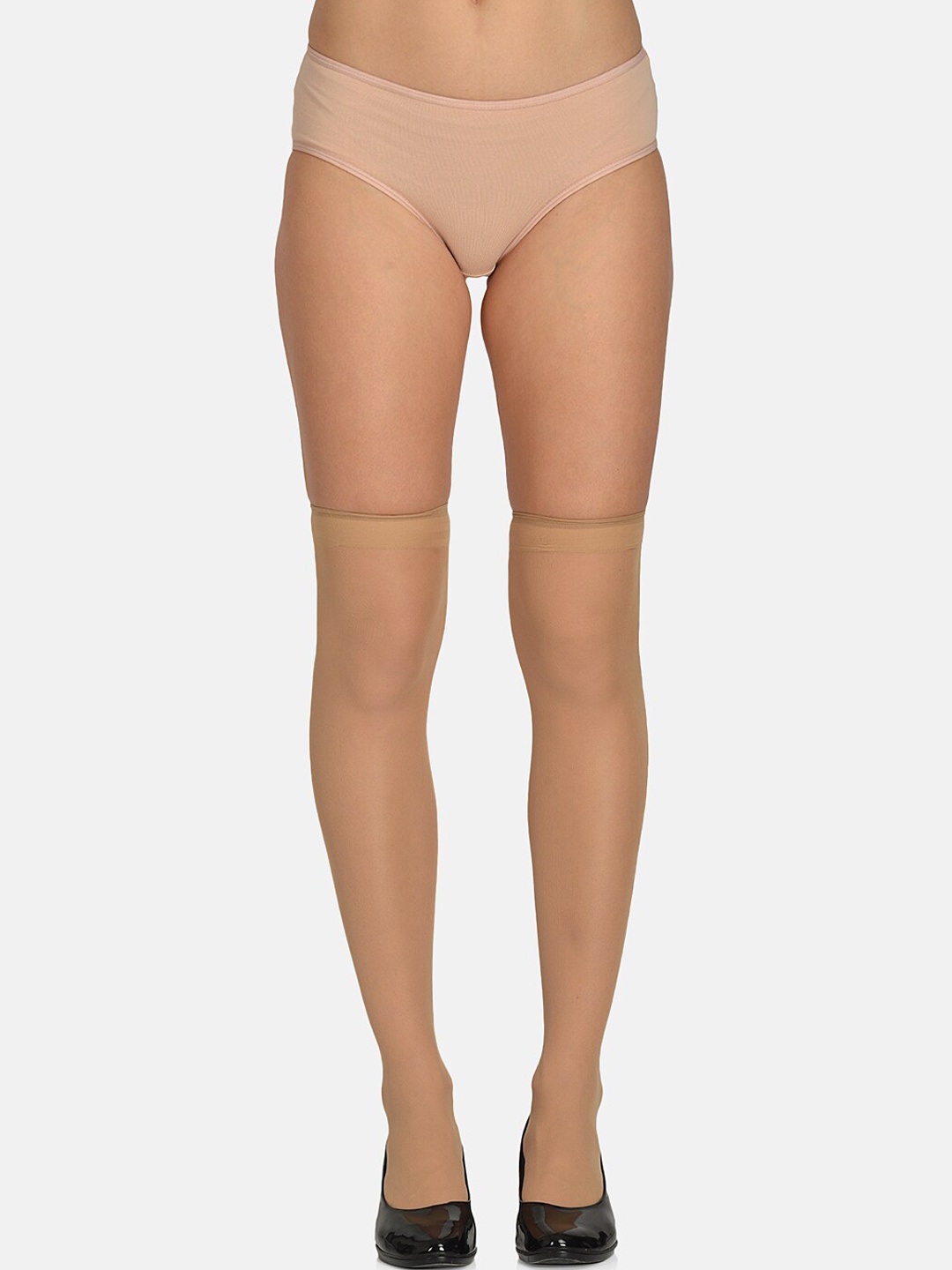

mod & shy Thigh-High Stretchable stockings, Beige