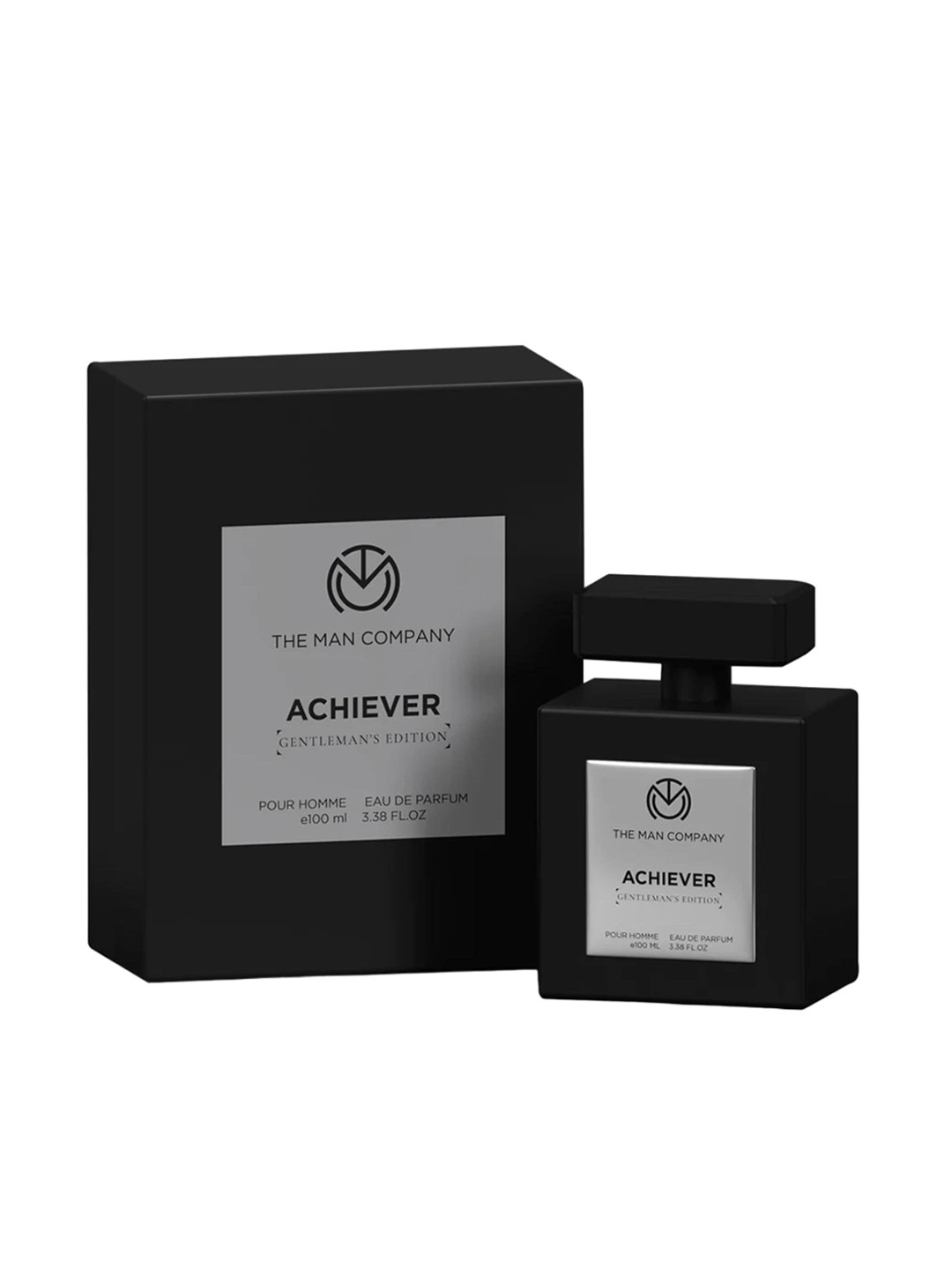 

THE MAN COMPANY Men Gentlemans Edition Achiever Long Lasting Eau De Parfum - 100 ml, Black