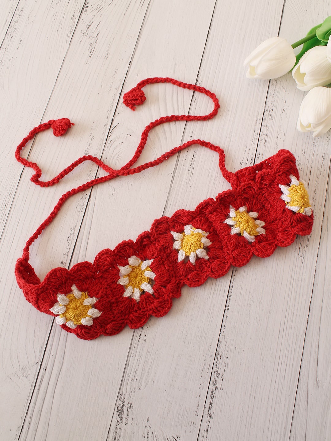 

Velvery Chill Wrap Headband, Red