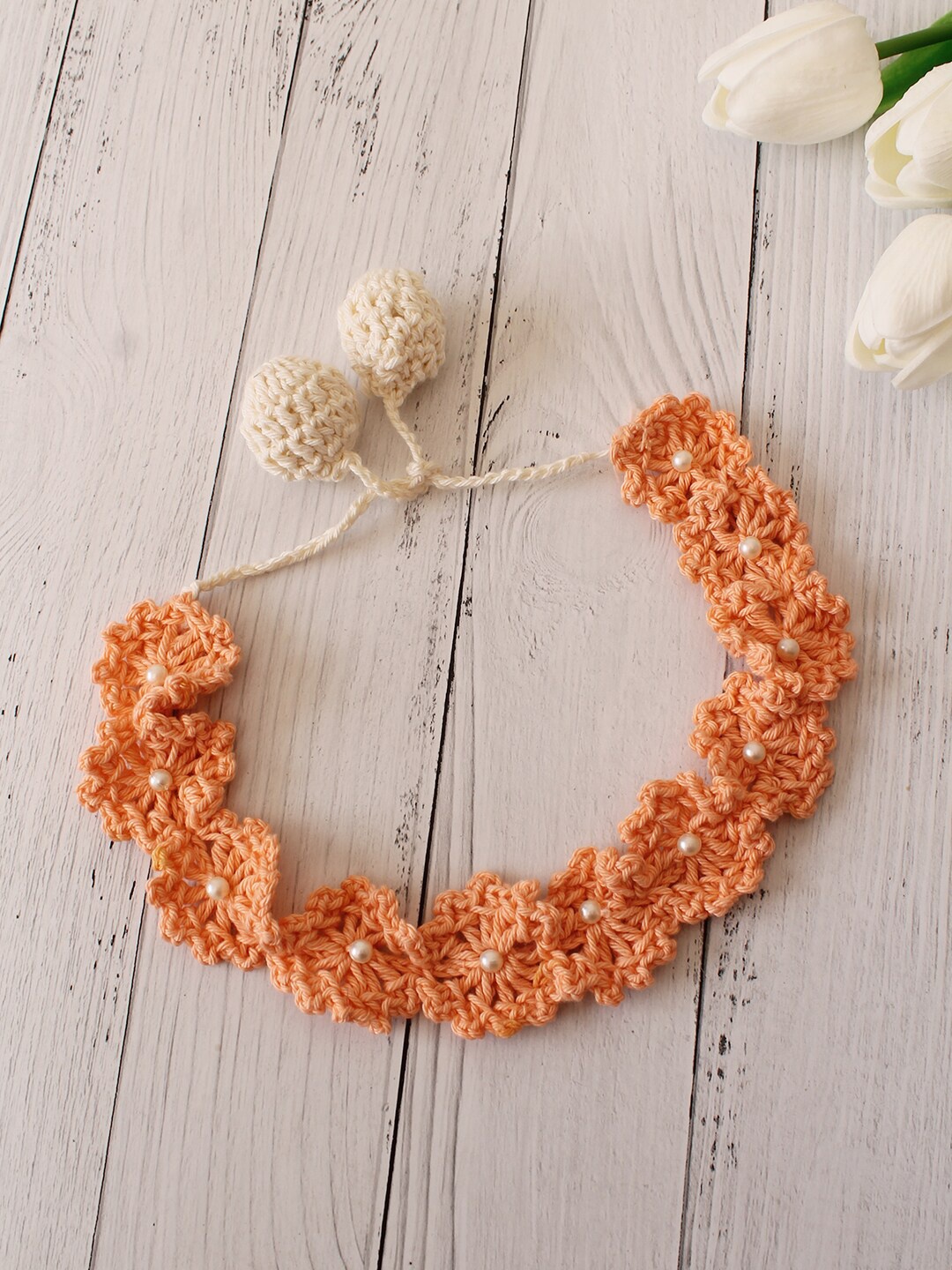 

Velvery Chill Wrap Headband, Peach