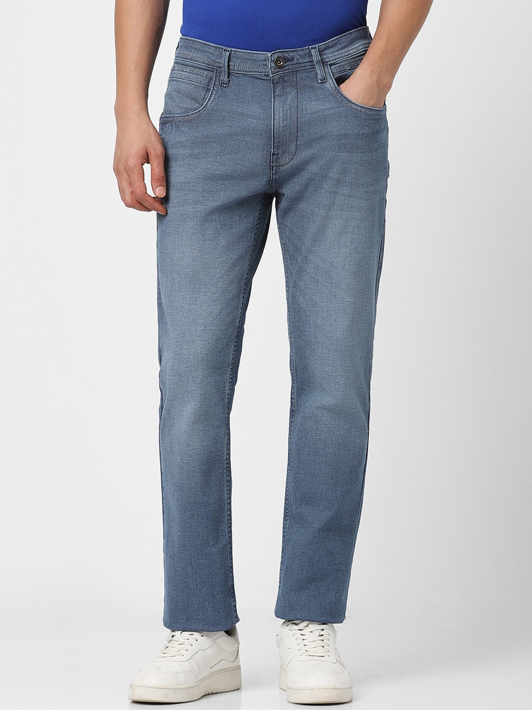 

VAN HEUSEN DENIM LABS Men Heavy Fade Jeans, Blue