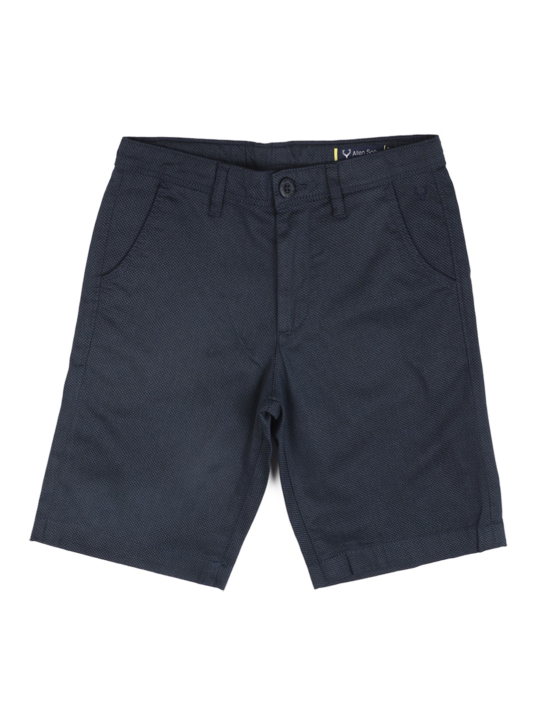 

Allen Solly Junior Boys Geometric Printed Shorts, Navy blue