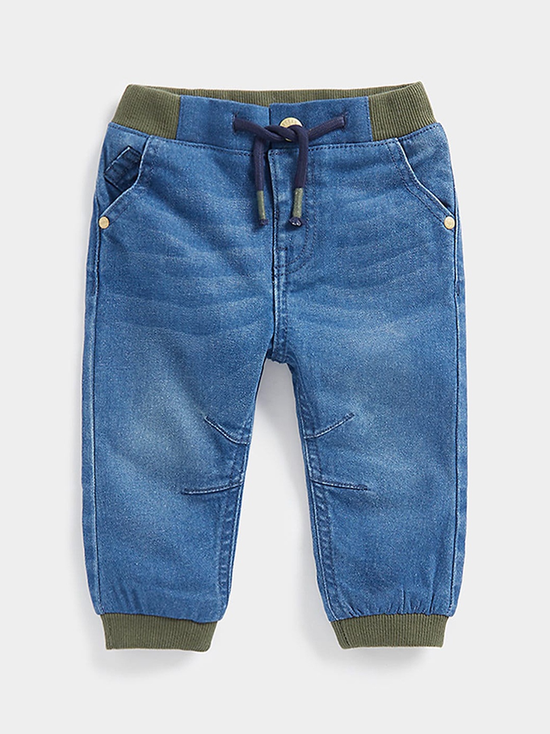 

mothercare Boys Clean Look Light Fade Stretchable Jeans, Blue