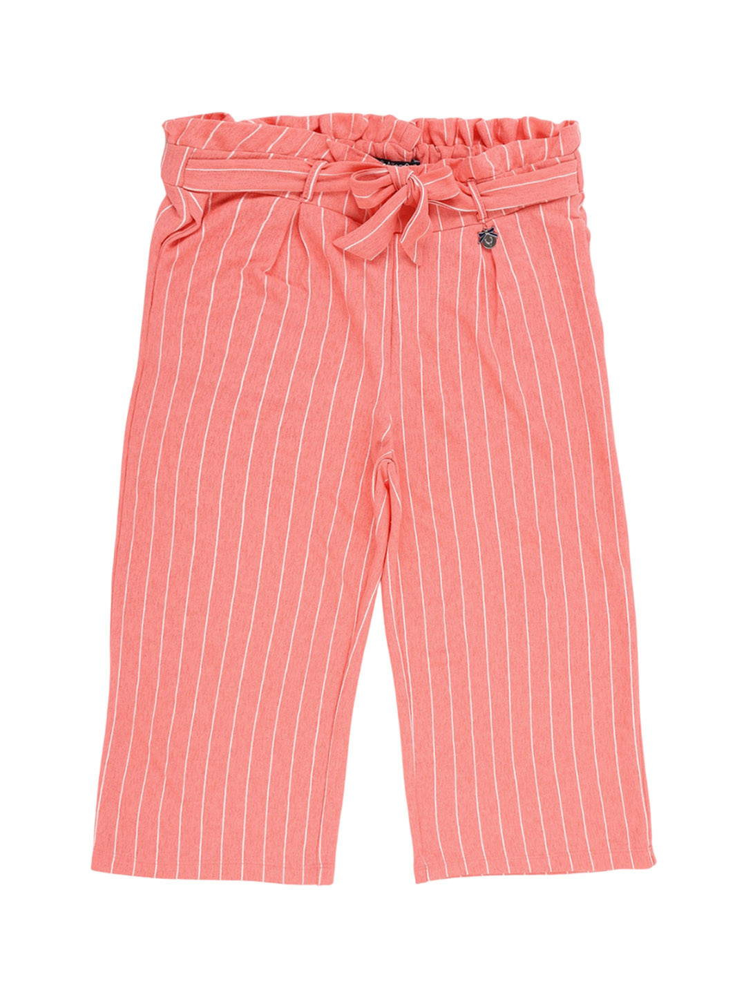 

Allen Solly Junior Girls Striped Pleated Trouser, Pink
