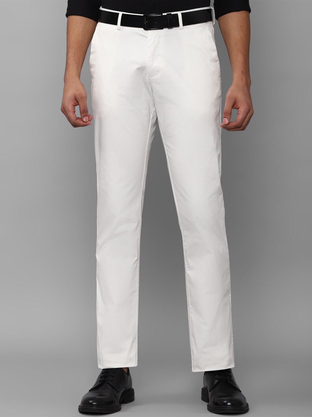 

Allen Solly Men Formal Trouser, White