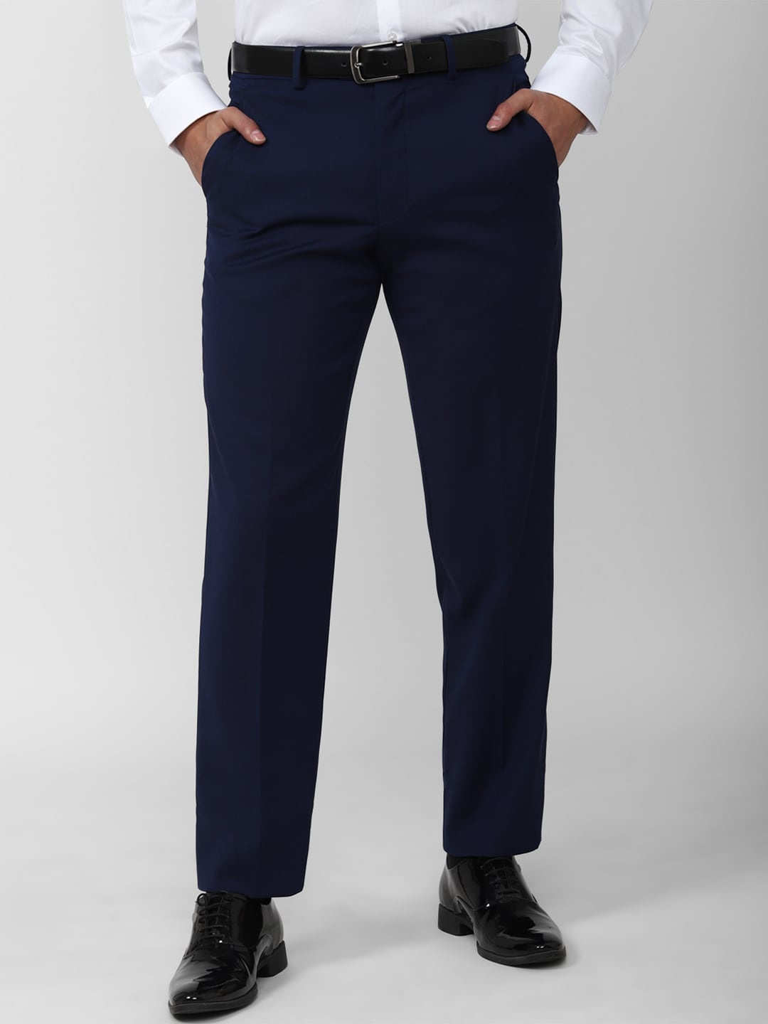 

Van Heusen Slim Fit Formal Trouser, Navy blue