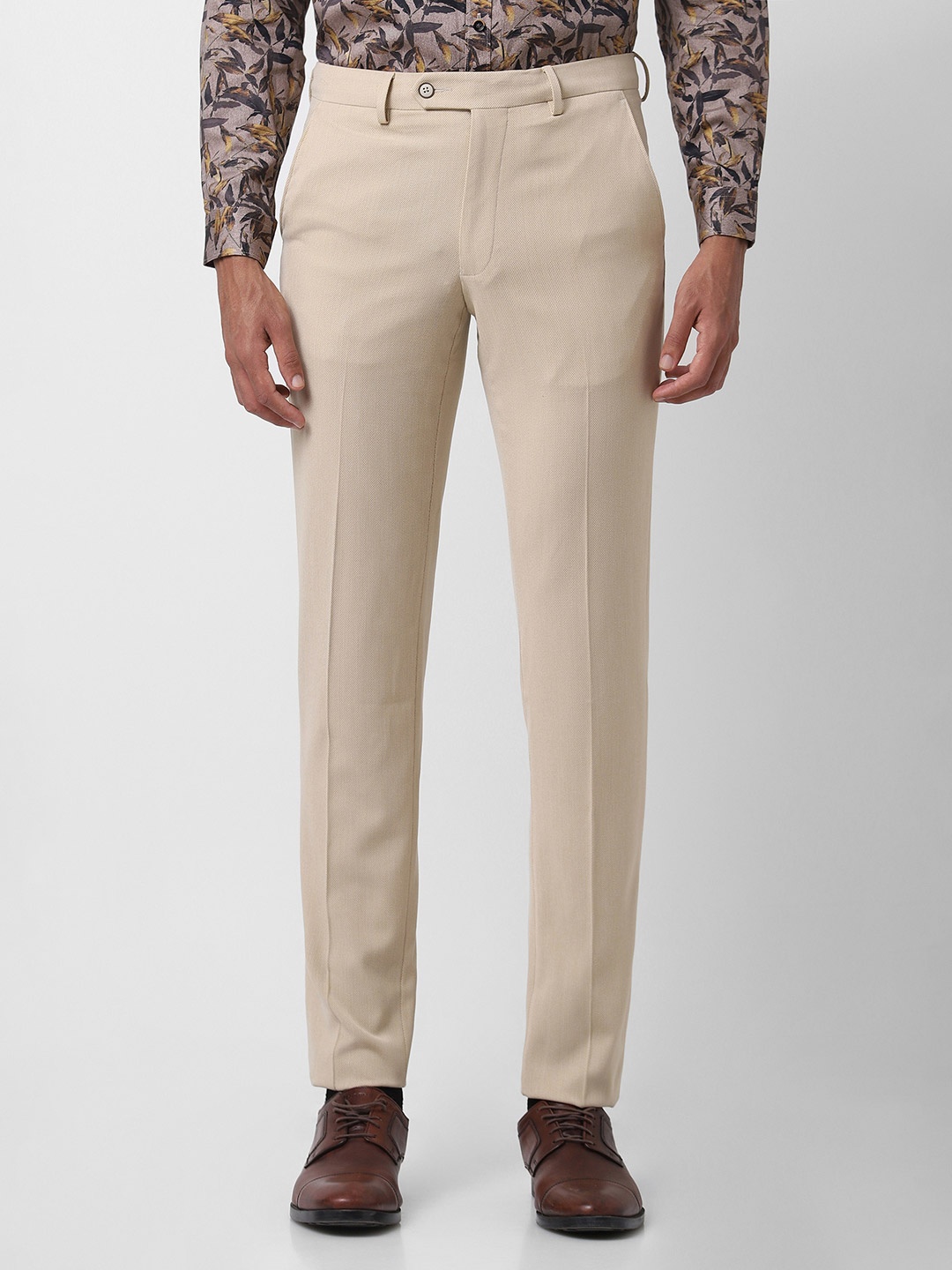 

Van Heusen Slim Fit Formal Trouser, Beige