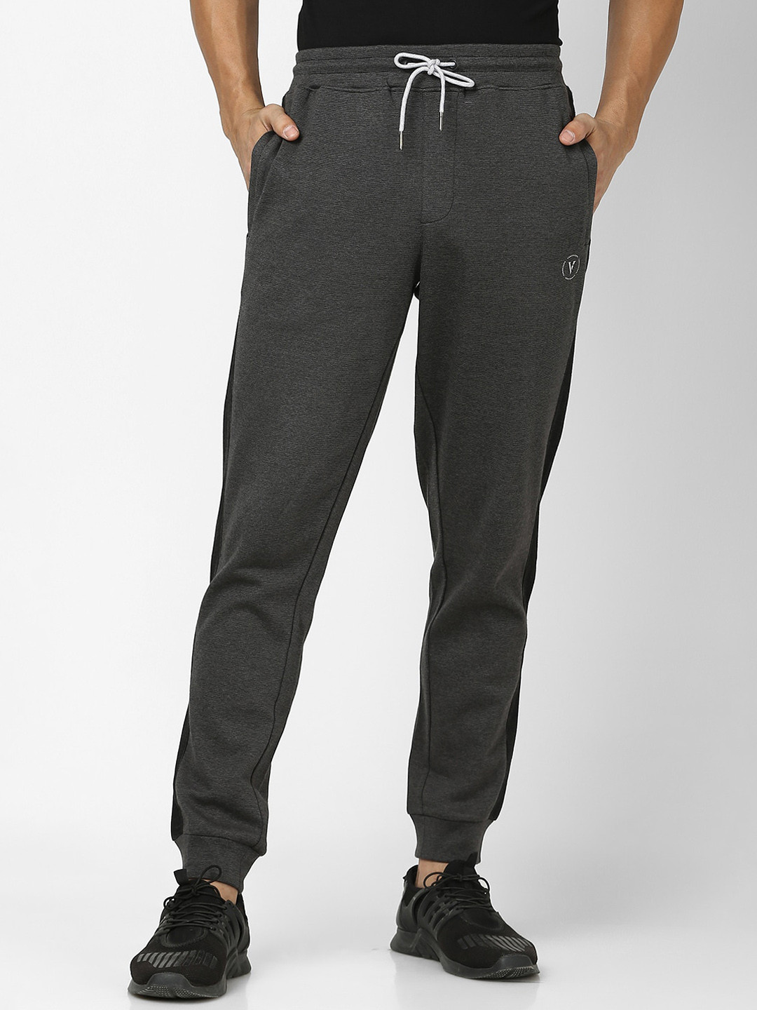 

Van Heusen Flex Slim Fit Joggers Trouser, Grey