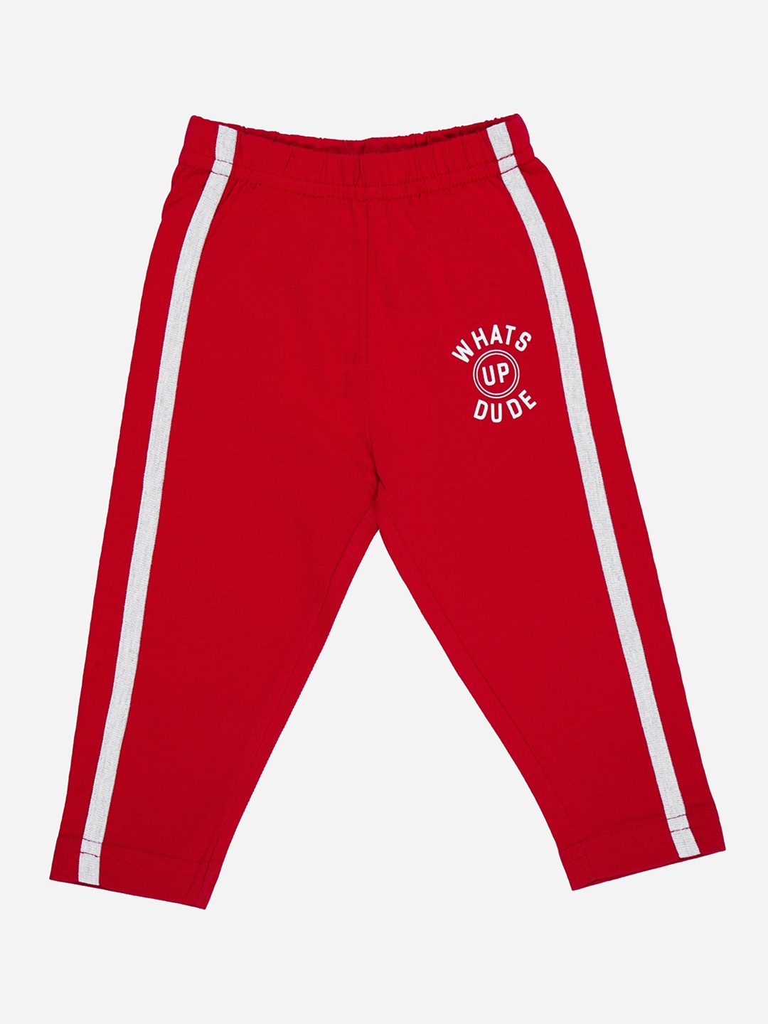 

Bodycare Boys Striped AZO Free Cotton Track Pants, Maroon