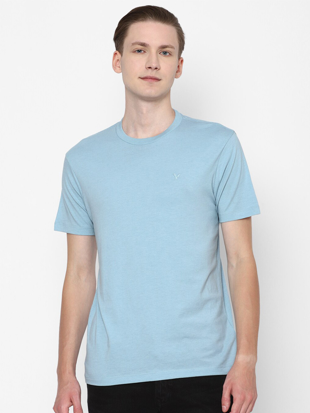 

AMERICAN EAGLE OUTFITTERS Cotton Casual T-shirt, Blue