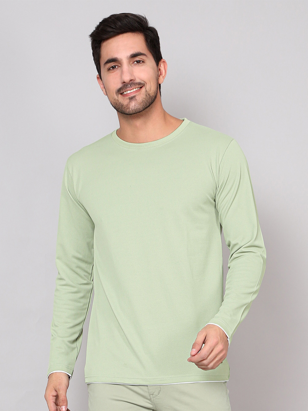 

Beyoung Round Neck T-shirt, Green