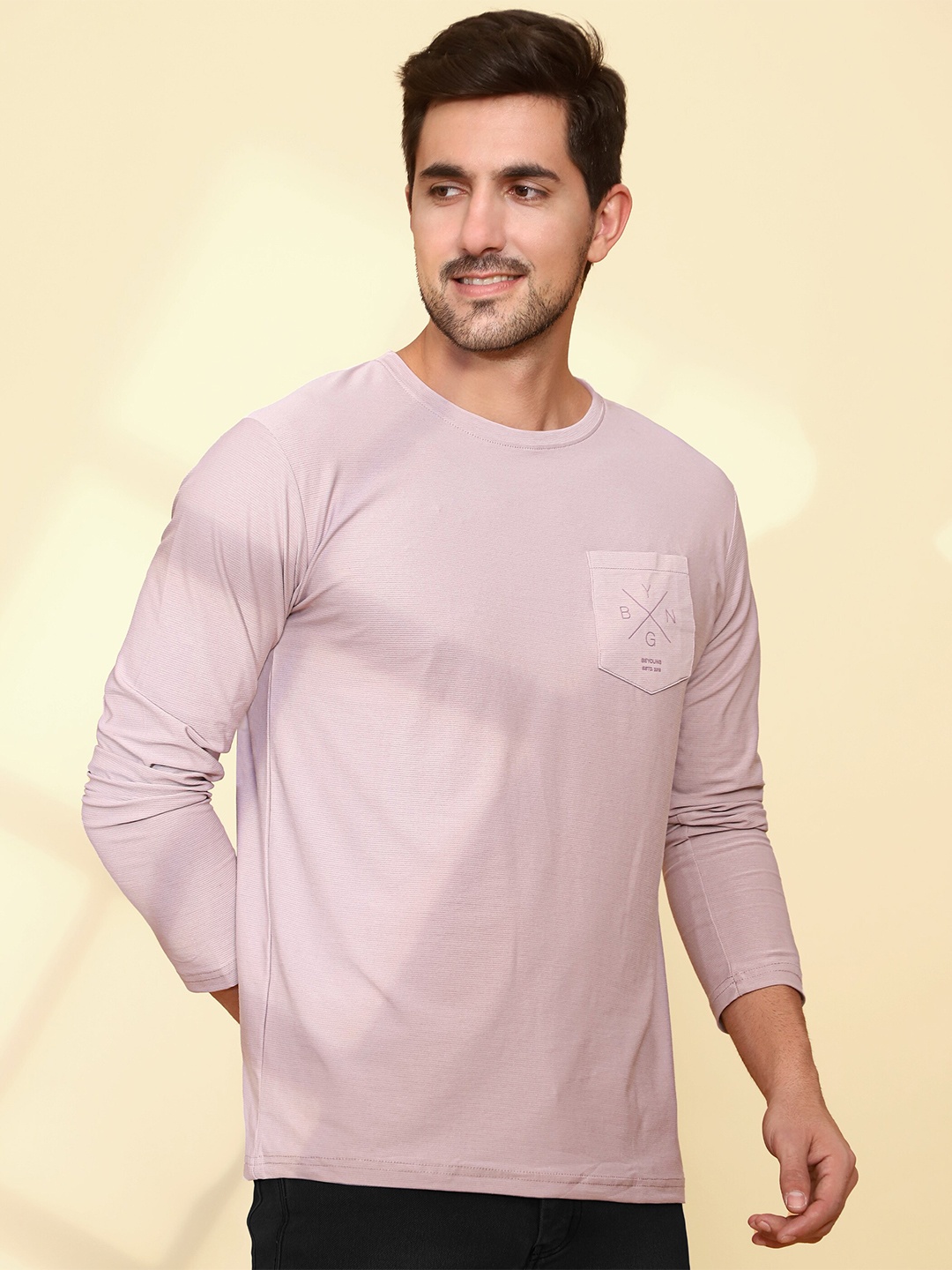 

Beyoung Round Neck T-shirt, Pink