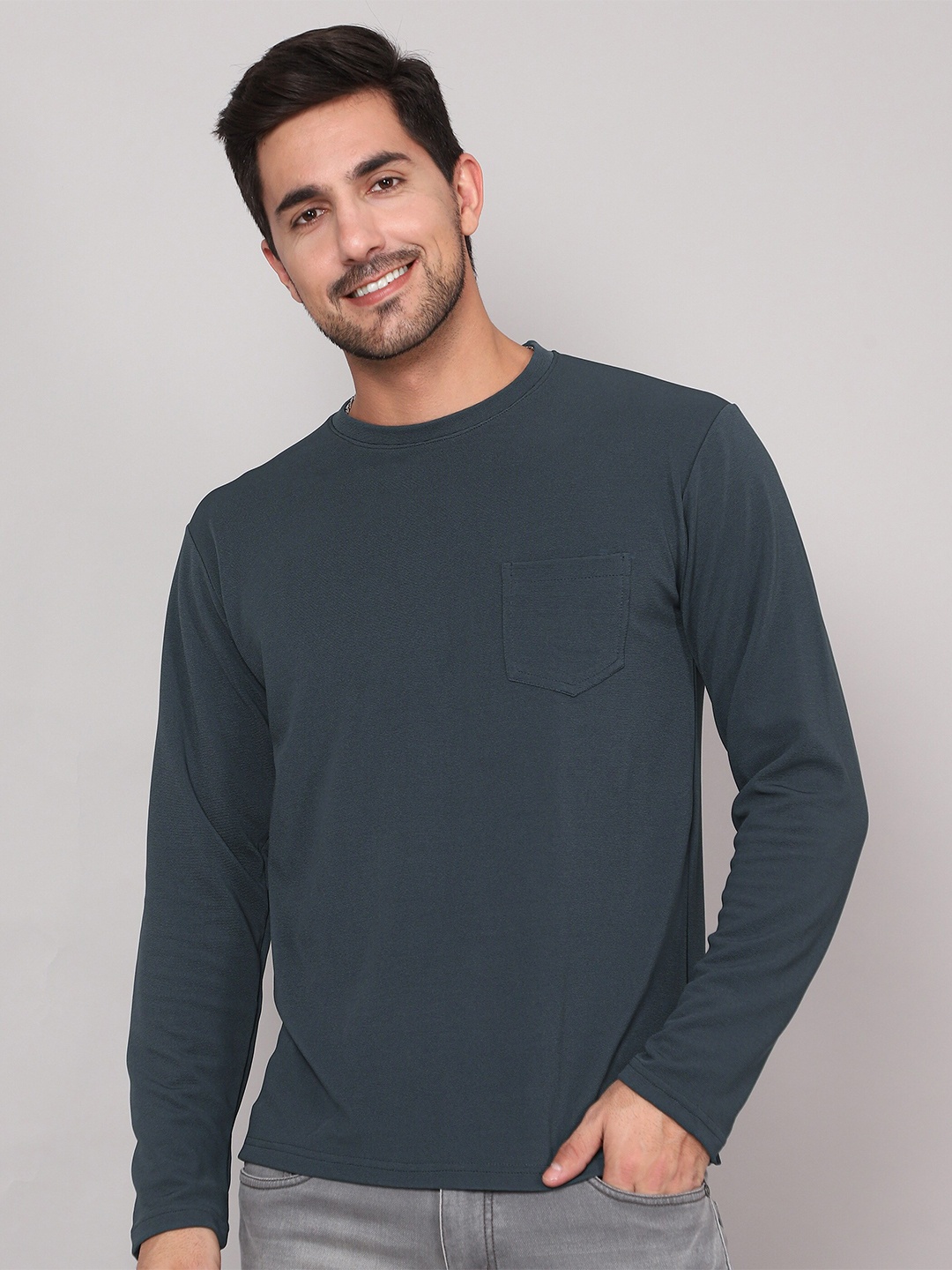 

Beyoung Round Neck T-shirt, Grey