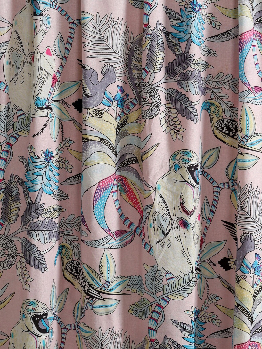 

HANDICRAFT PALACE Women Printed Pure Cotton Unstitched Shirt Fabric, Pink