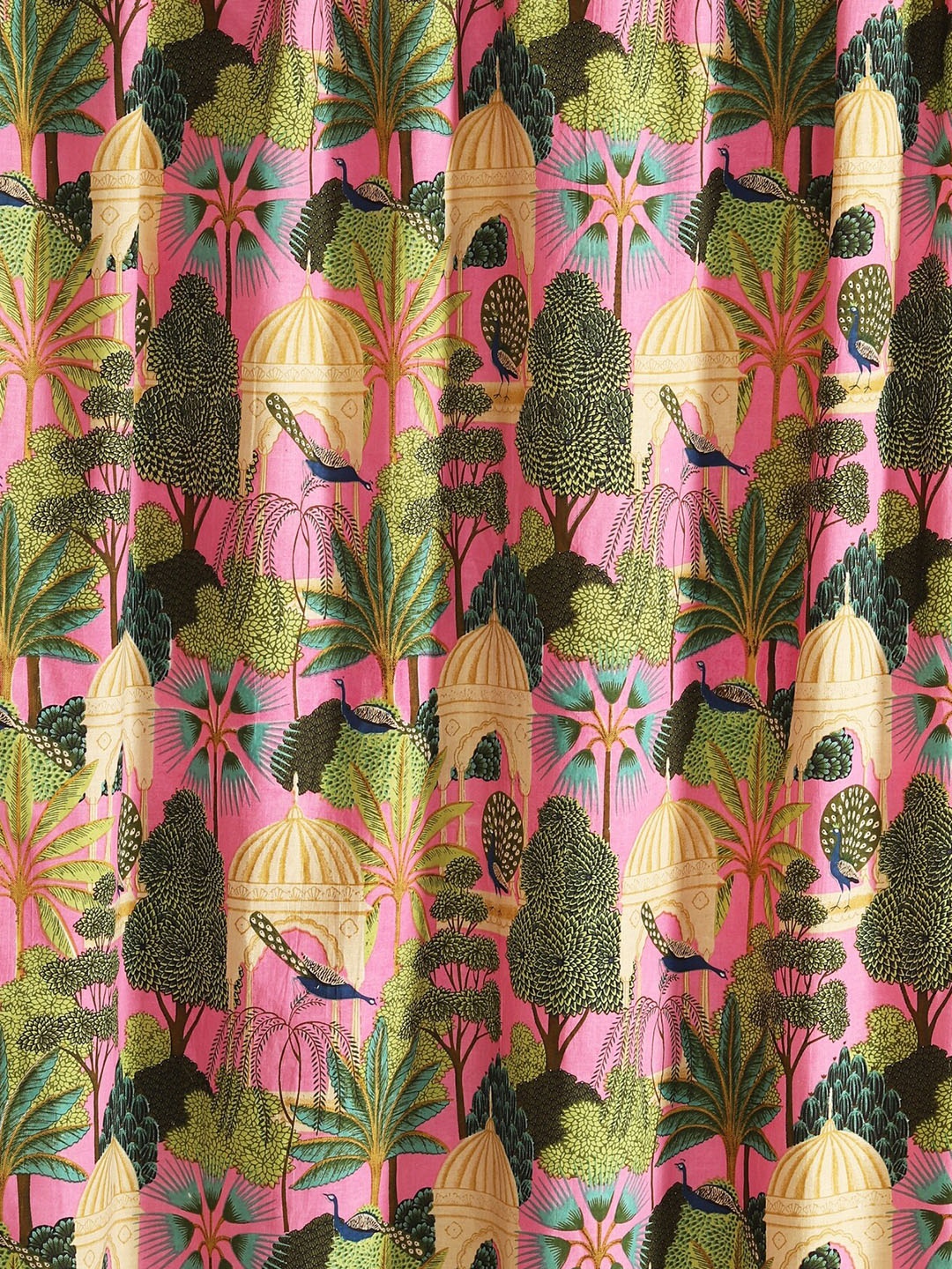 

HANDICRAFT PALACE Women Printed Pure Cotton Unstitched Shirt Fabric, Pink