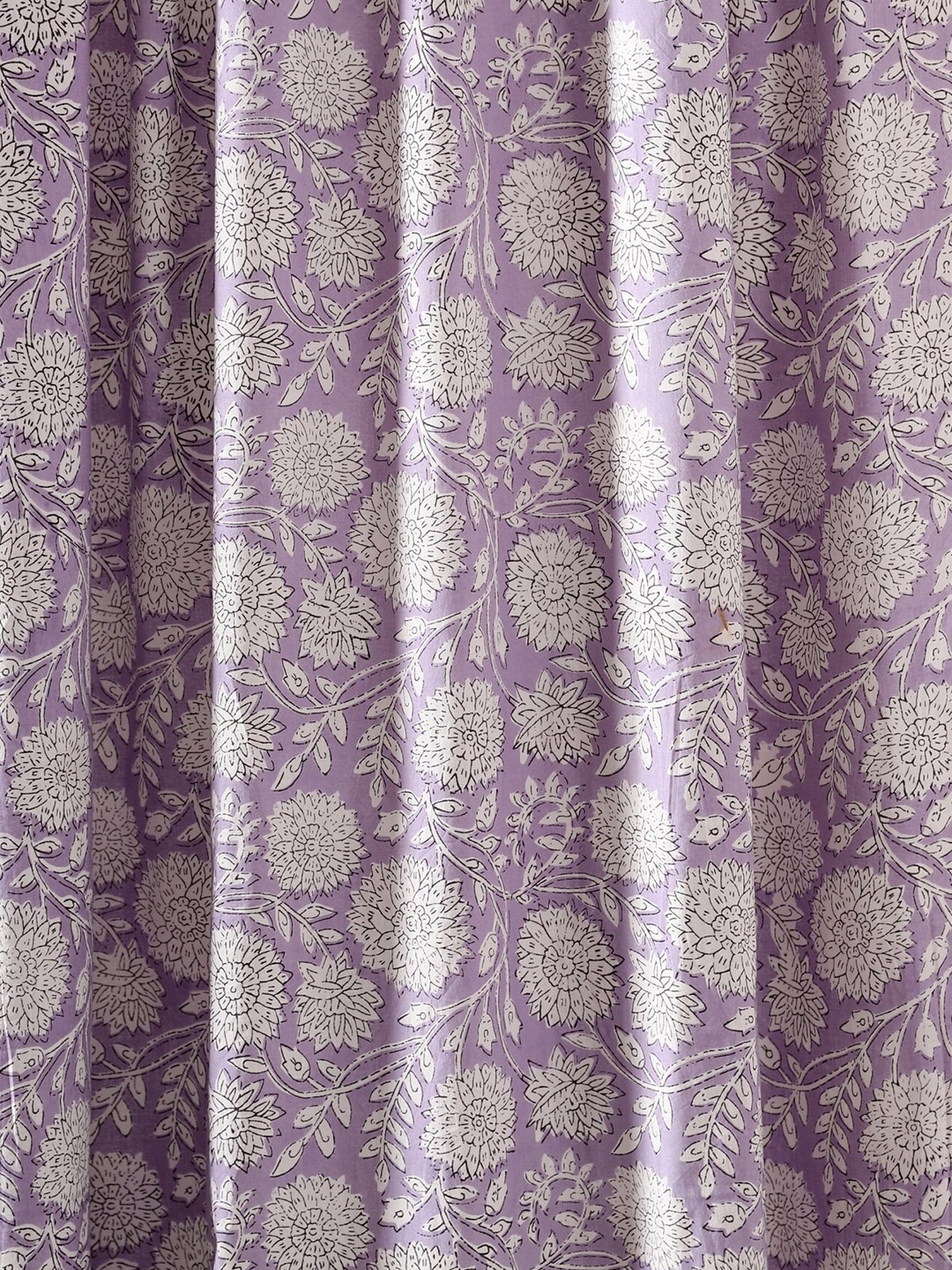 

HANDICRAFT PALACE Women Printed Cotton Shirt Clothing Fabric, Purple