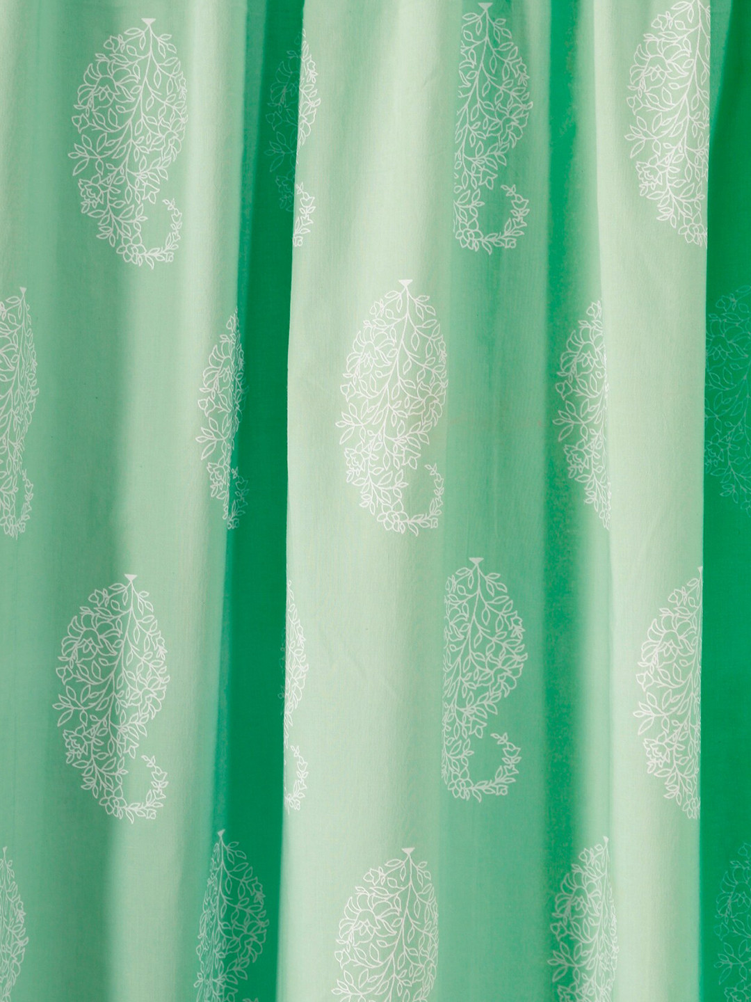 

HANDICRAFT PALACE Women Printed Cotton Shirt Clothing Fabric, Sea green