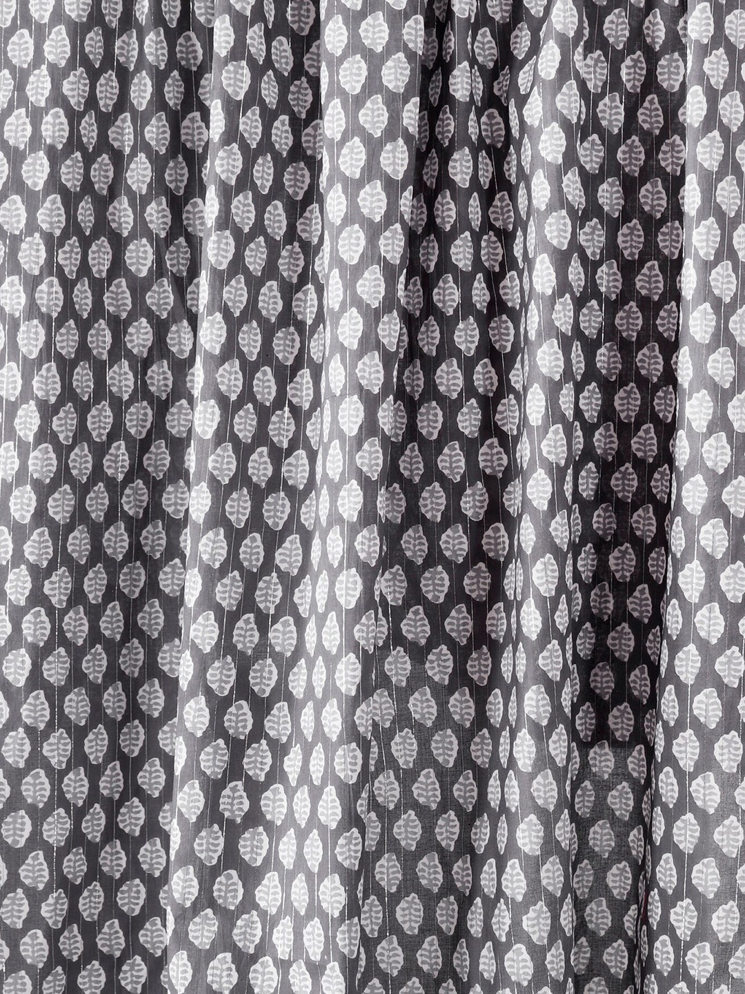

HANDICRAFT PALACE Women Printed Pure Cotton Unstitched Shirt Fabric, Grey