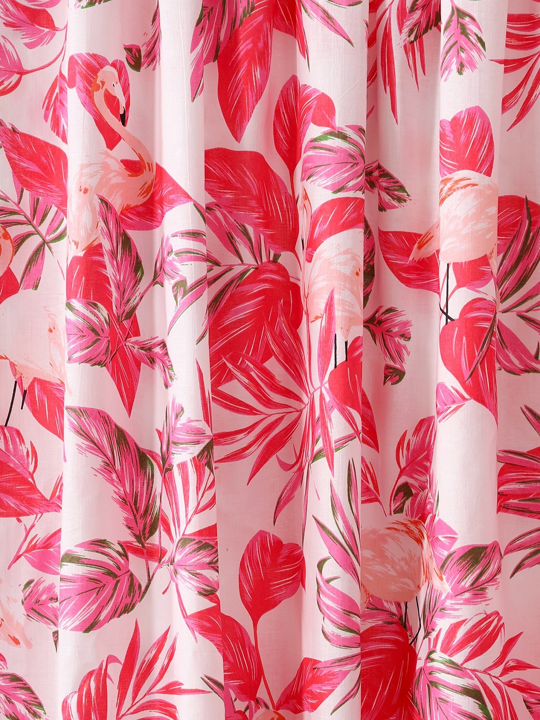 

HANDICRAFT PALACE Women Printed Cotton Shirt Clothing Fabric, Pink