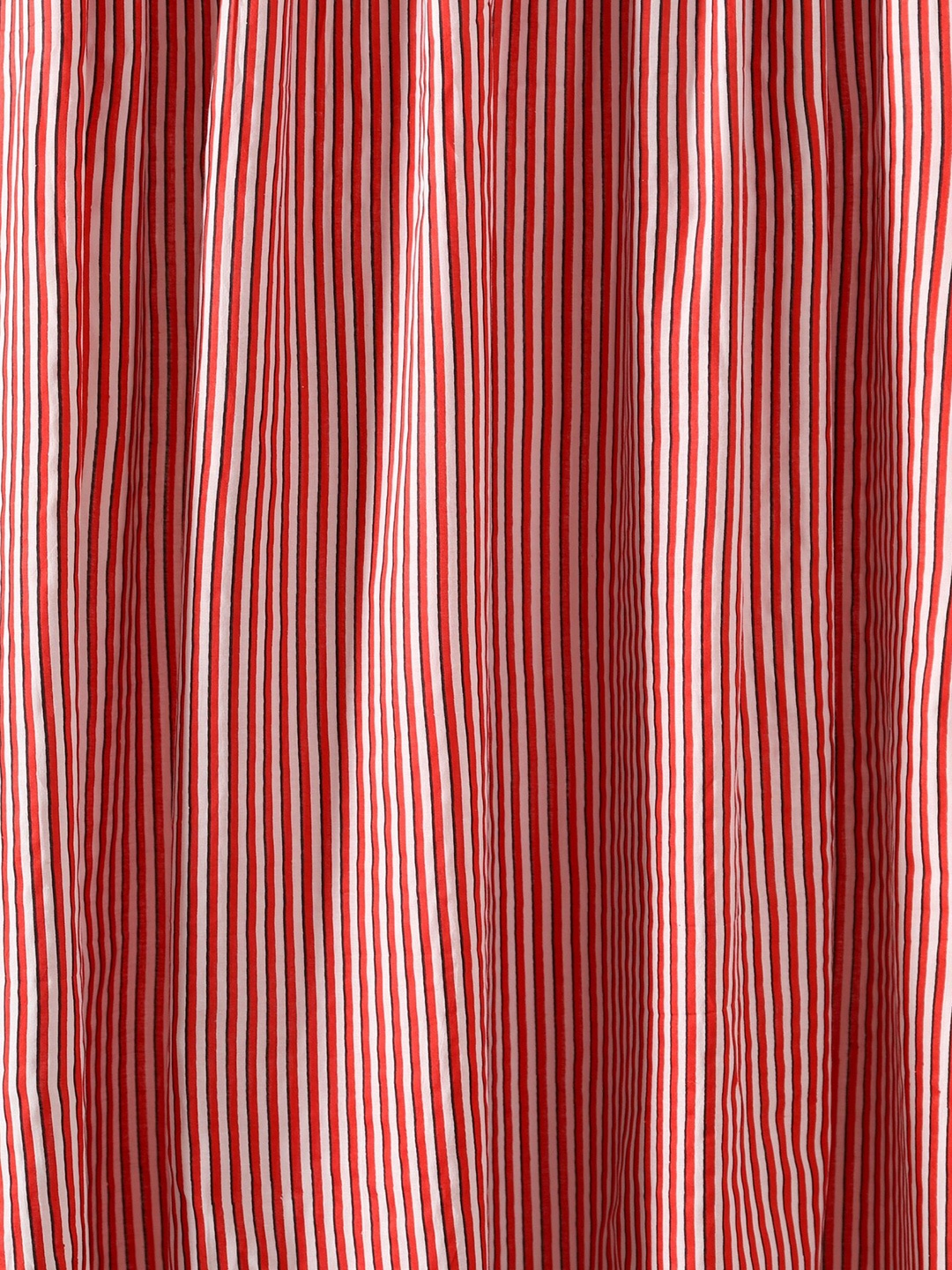

HANDICRAFT PALACE Women Printed Cotton Shirt Clothing Fabric, Red