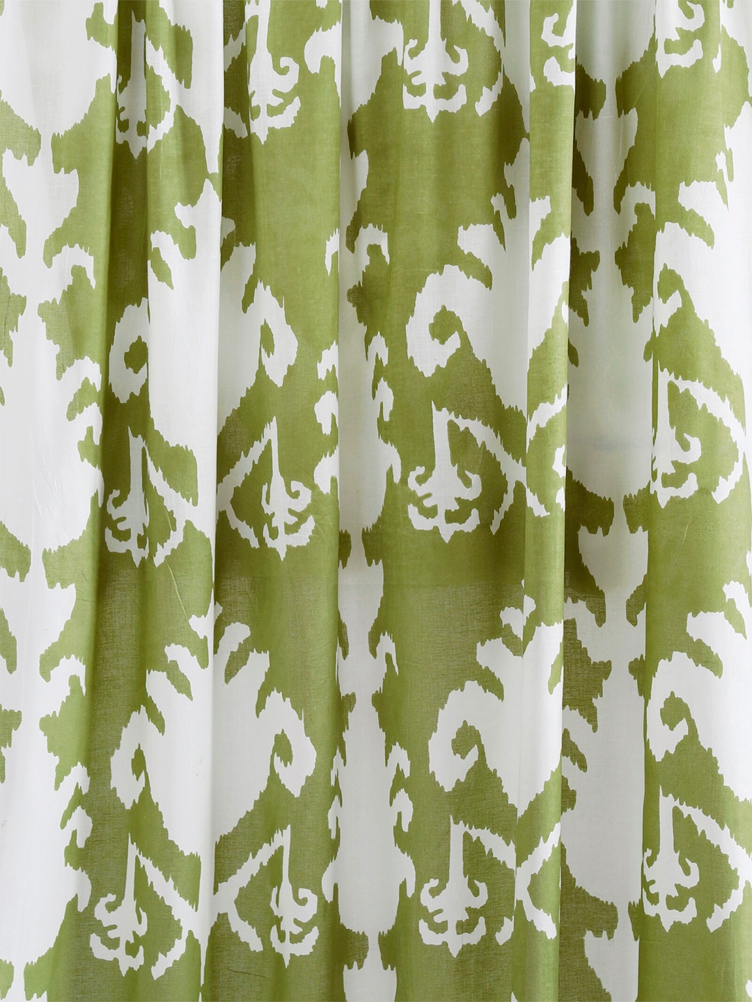 

HANDICRAFT PALACE Women Printed Cotton Shirt Clothing Fabric, Green
