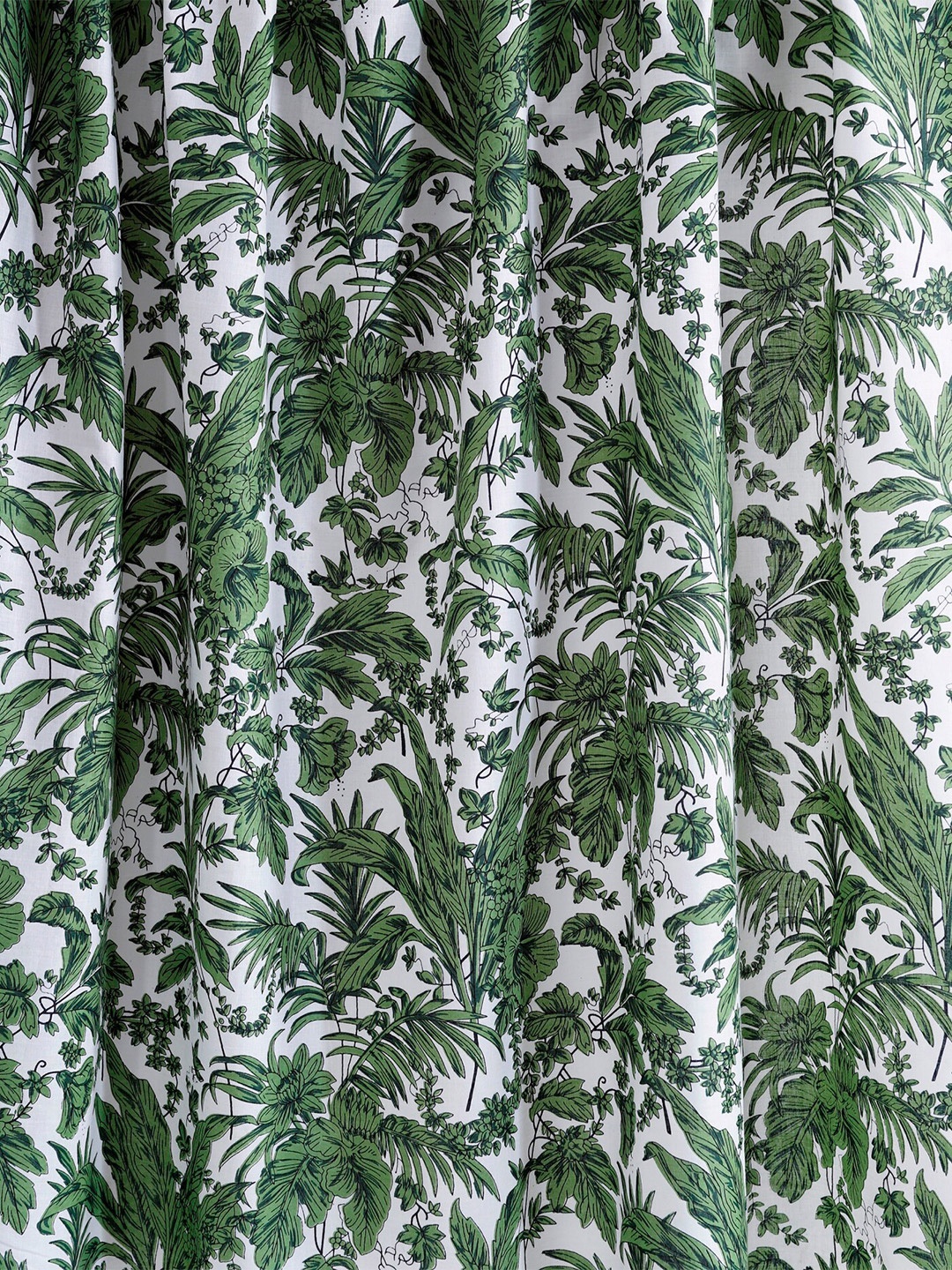 

HANDICRAFT PALACE Women Printed Cotton Shirt Clothing Fabric, Green