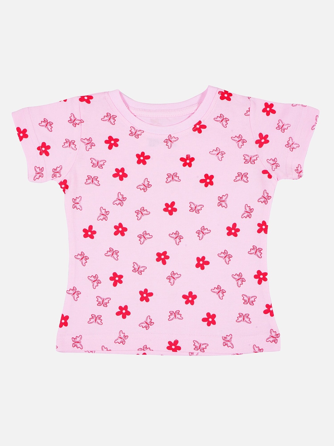 

Bodycare Girls Printed T-shirt, Pink