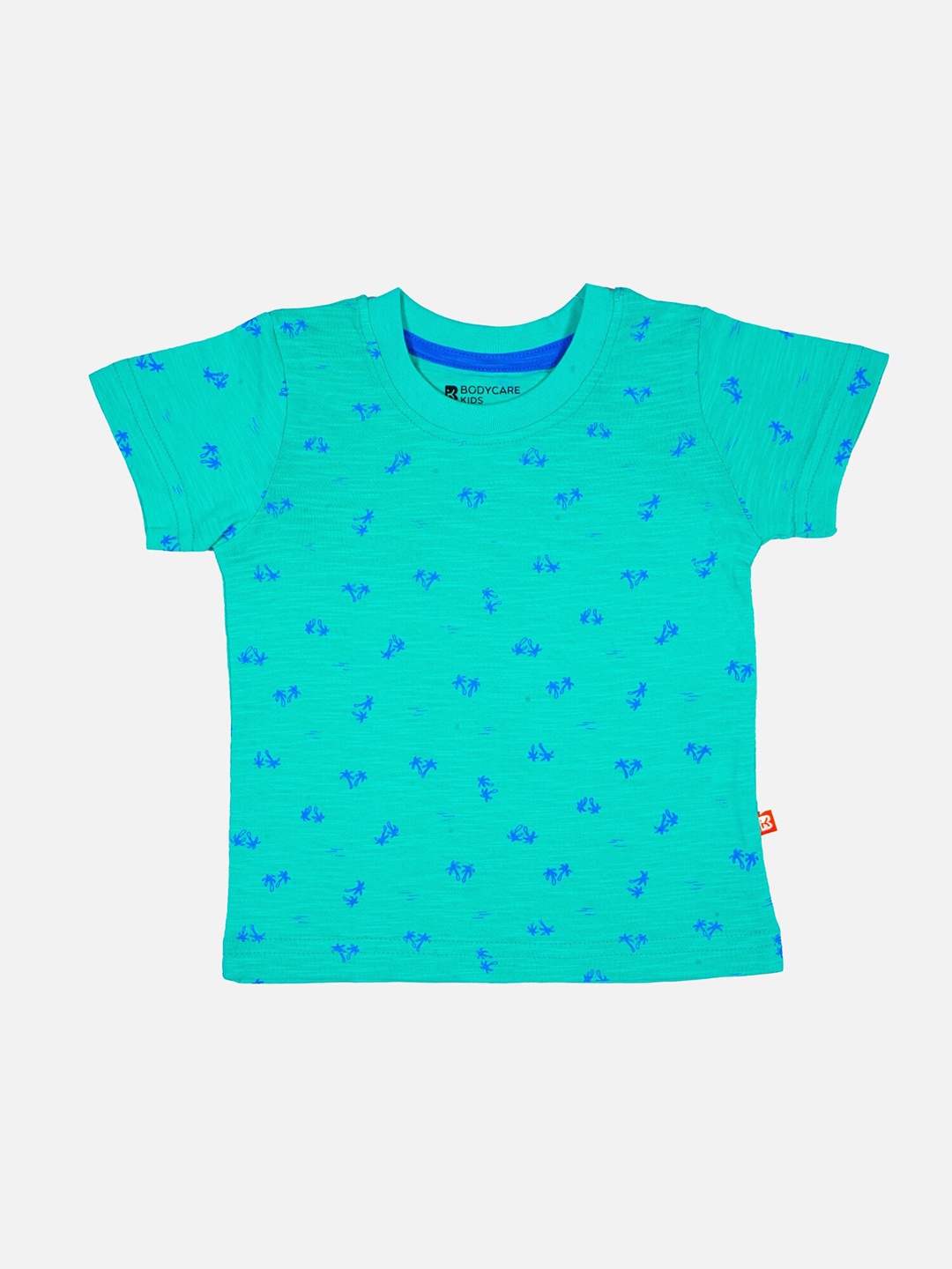 

Bodycare Boys Printed Cotton T-shirt, Sea green