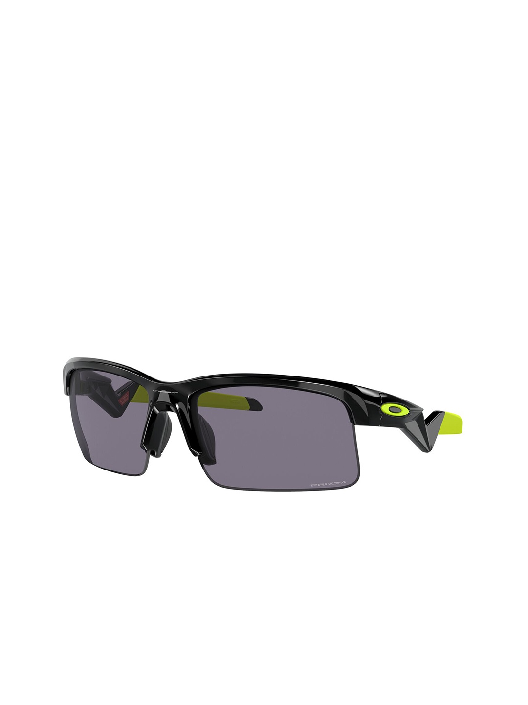 

Oakley Junior Unisex Kids Rectangle Sunglass With UV Protected Lens, Grey