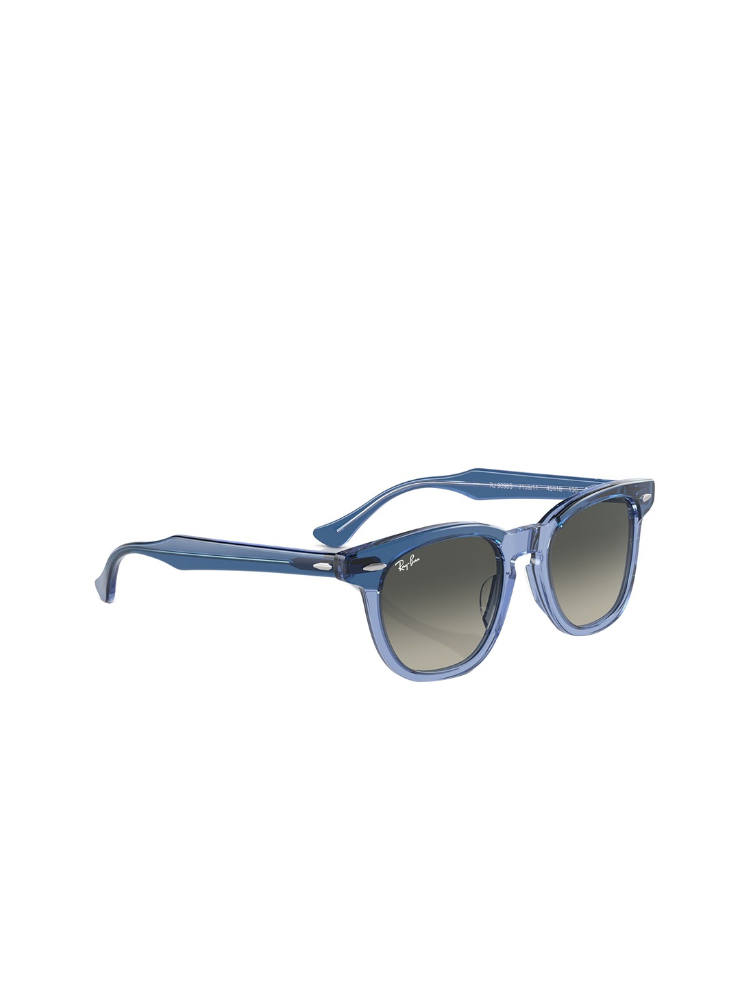 

Ray-Ban Kids Unisex Gradient Grey Lens Square Sunglasses - 0RJ9098S71591145