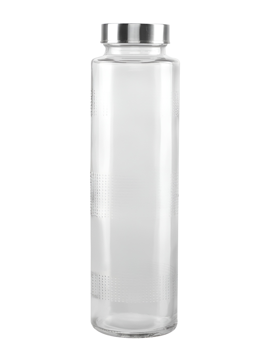 

tyche enterprises Transparent Glass Water Bottle 750 ml