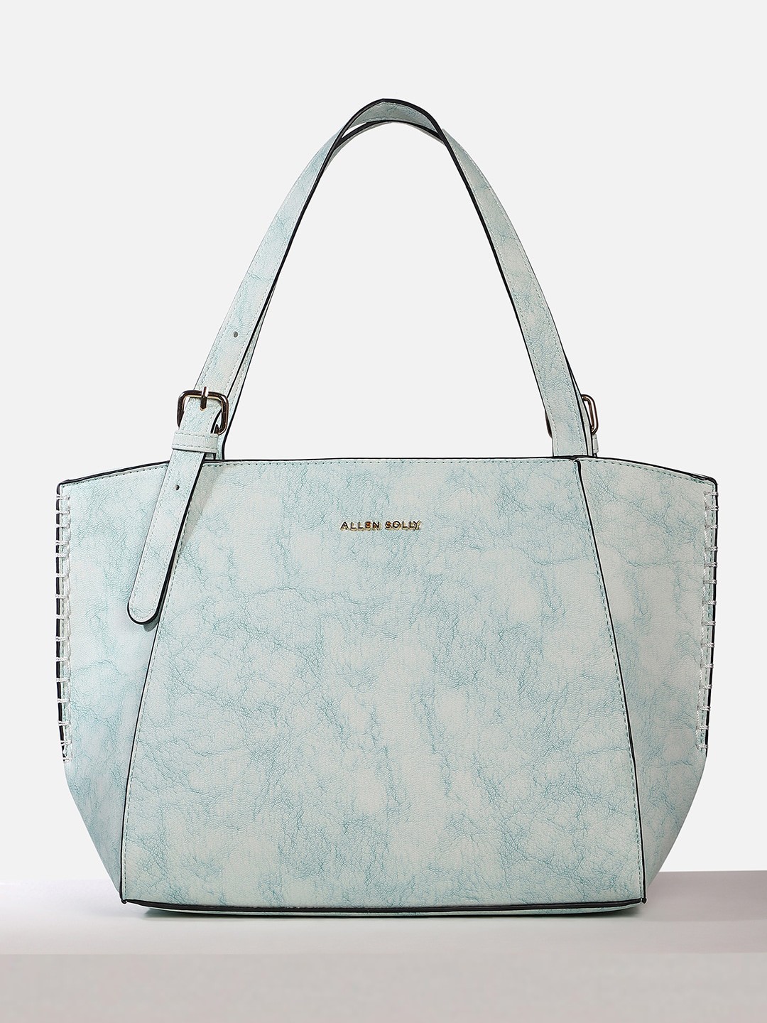 

Allen Solly Woman Structured Shoulder Bag, Blue