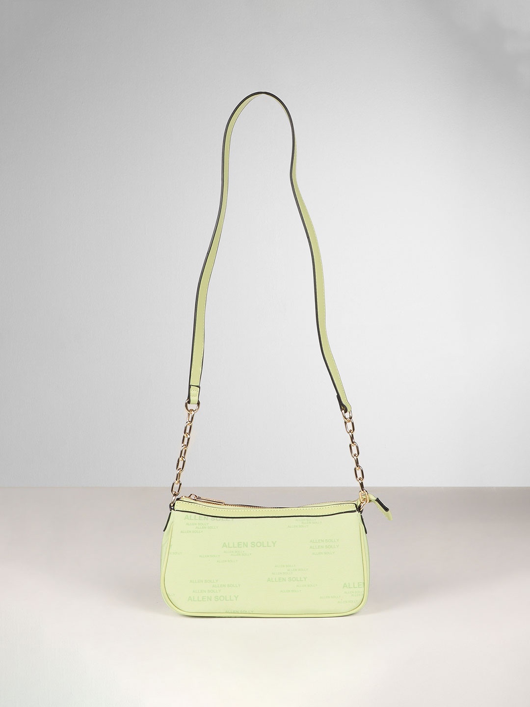 

Allen Solly Woman Structured Sling Bag, Green