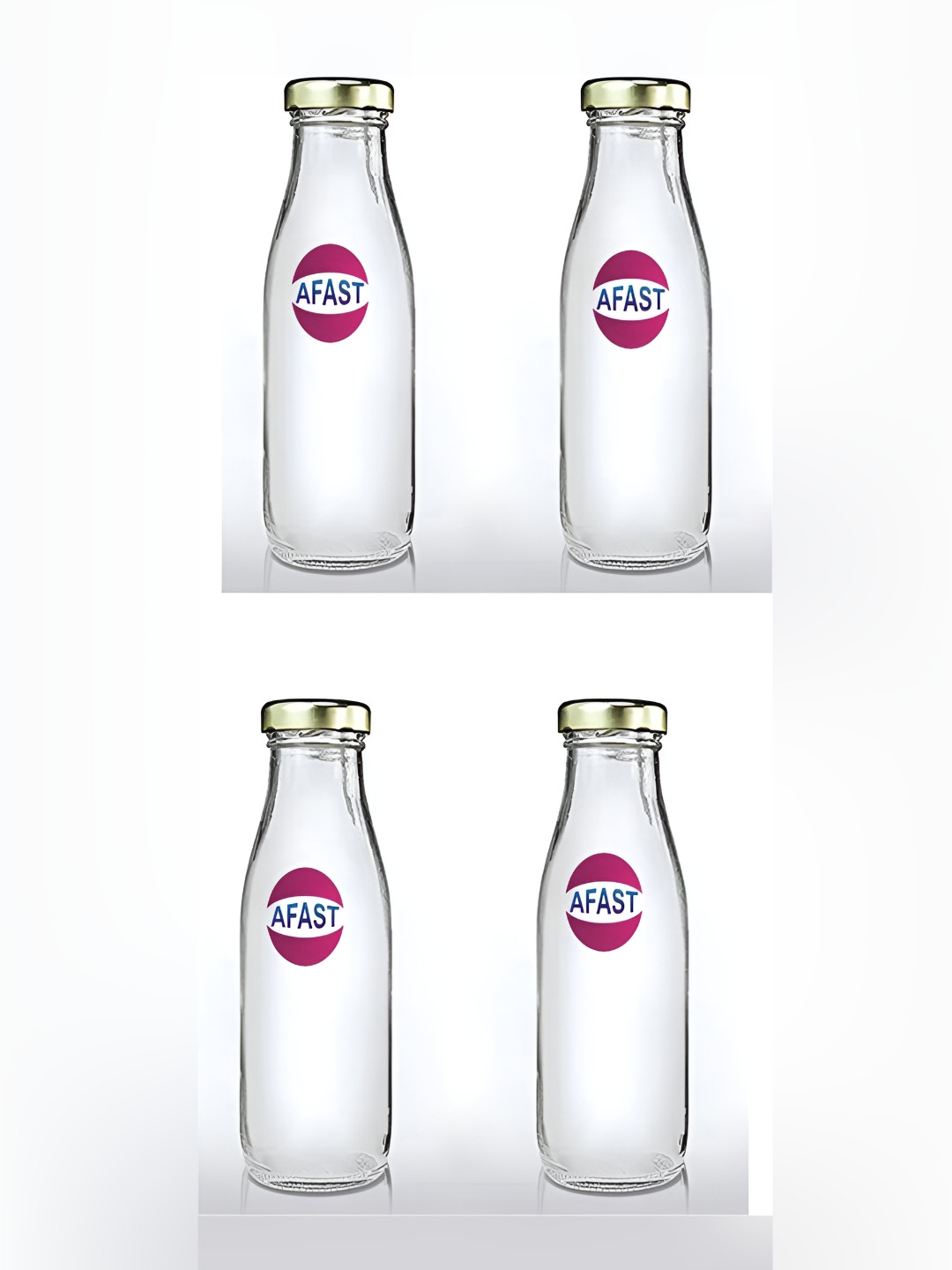 

1ST TIME Transparent 4 Pieces Glass Shot Bottles