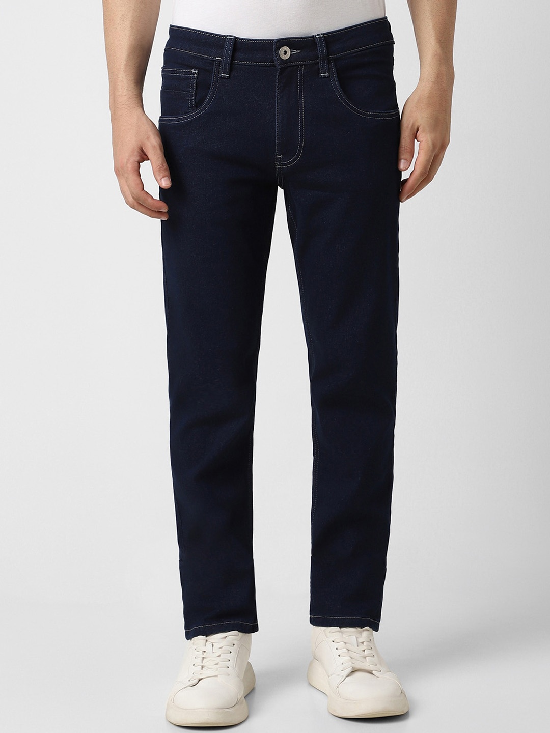 

VAN HEUSEN DENIM LABS Men Slim Fit Jeans, Navy blue