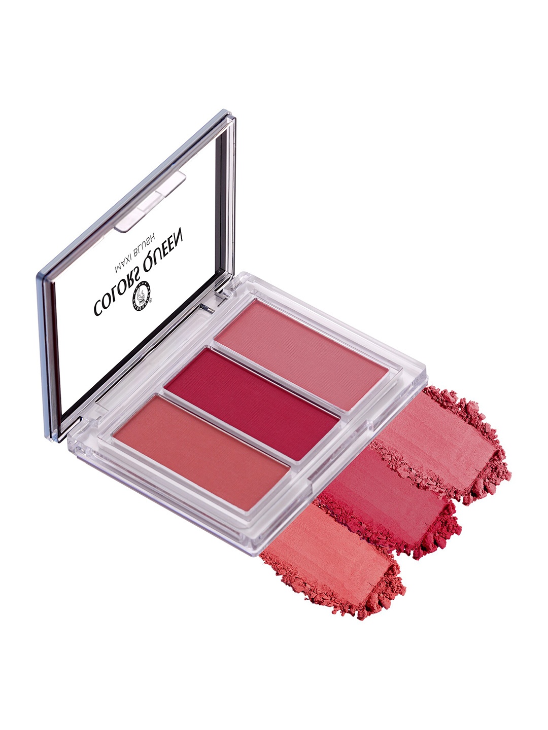 

Colors Queen Multicolor Maxi Blush 3 Shades Matte Blusher Palette-15gm-Shade - 02, Red