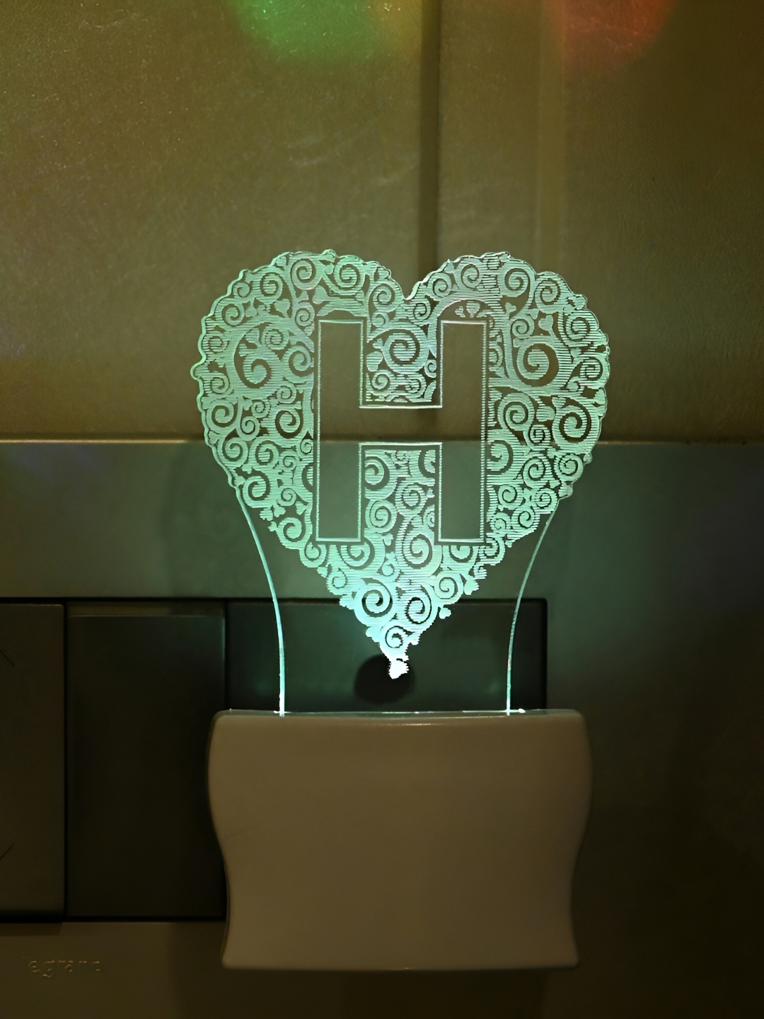 

1ST TIME White Textured Acrylic Abstract Shaped Contemporary Wall Lamp