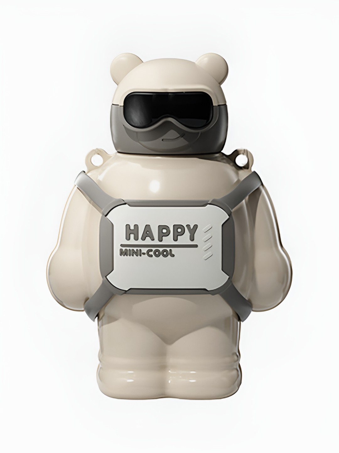 

Little Surprise Box LLP Off White Stainless Steel Printed Water Bottle 450Ml