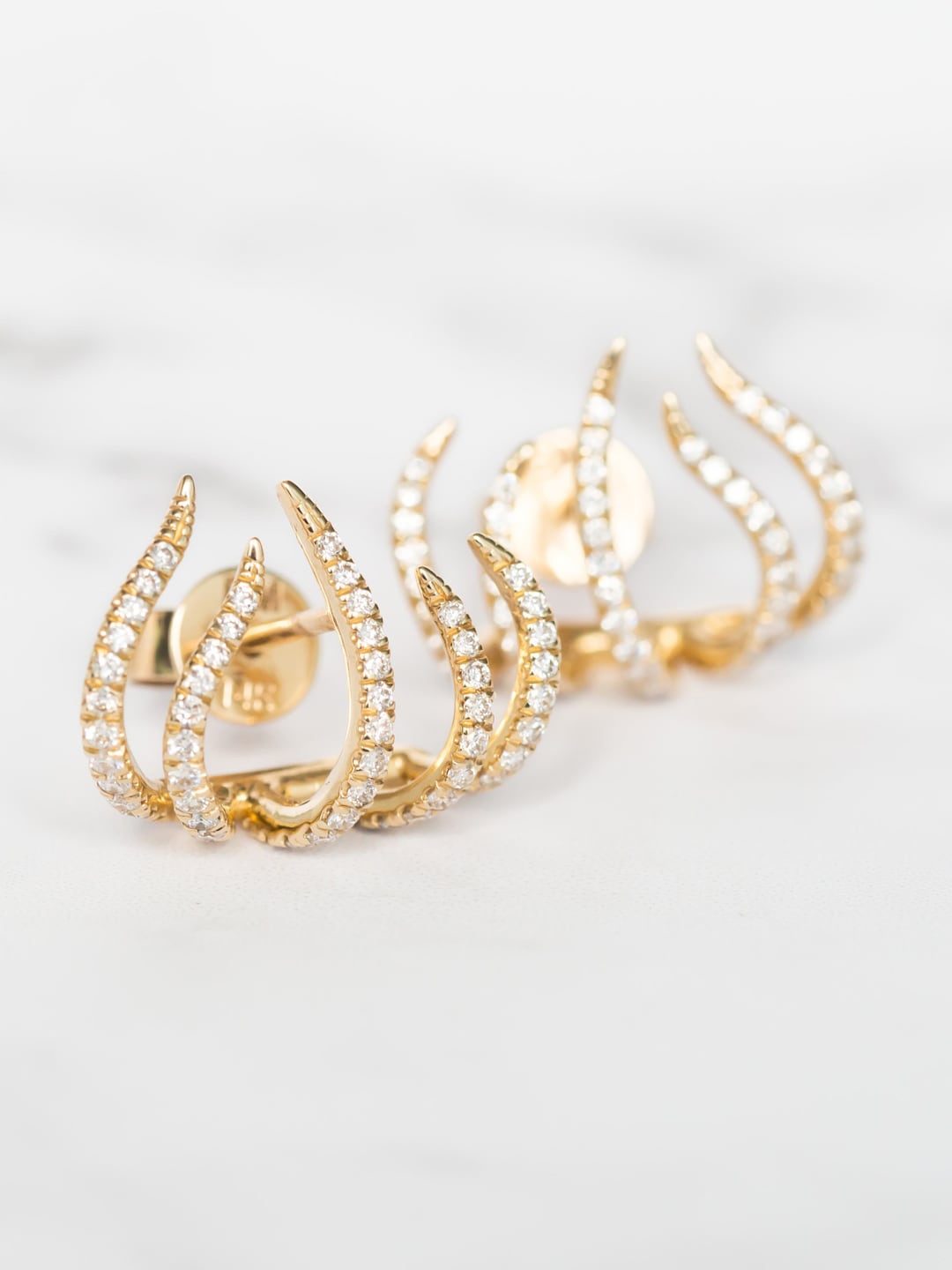 

Krelin Gold-Plated Geometric Studs Earrings