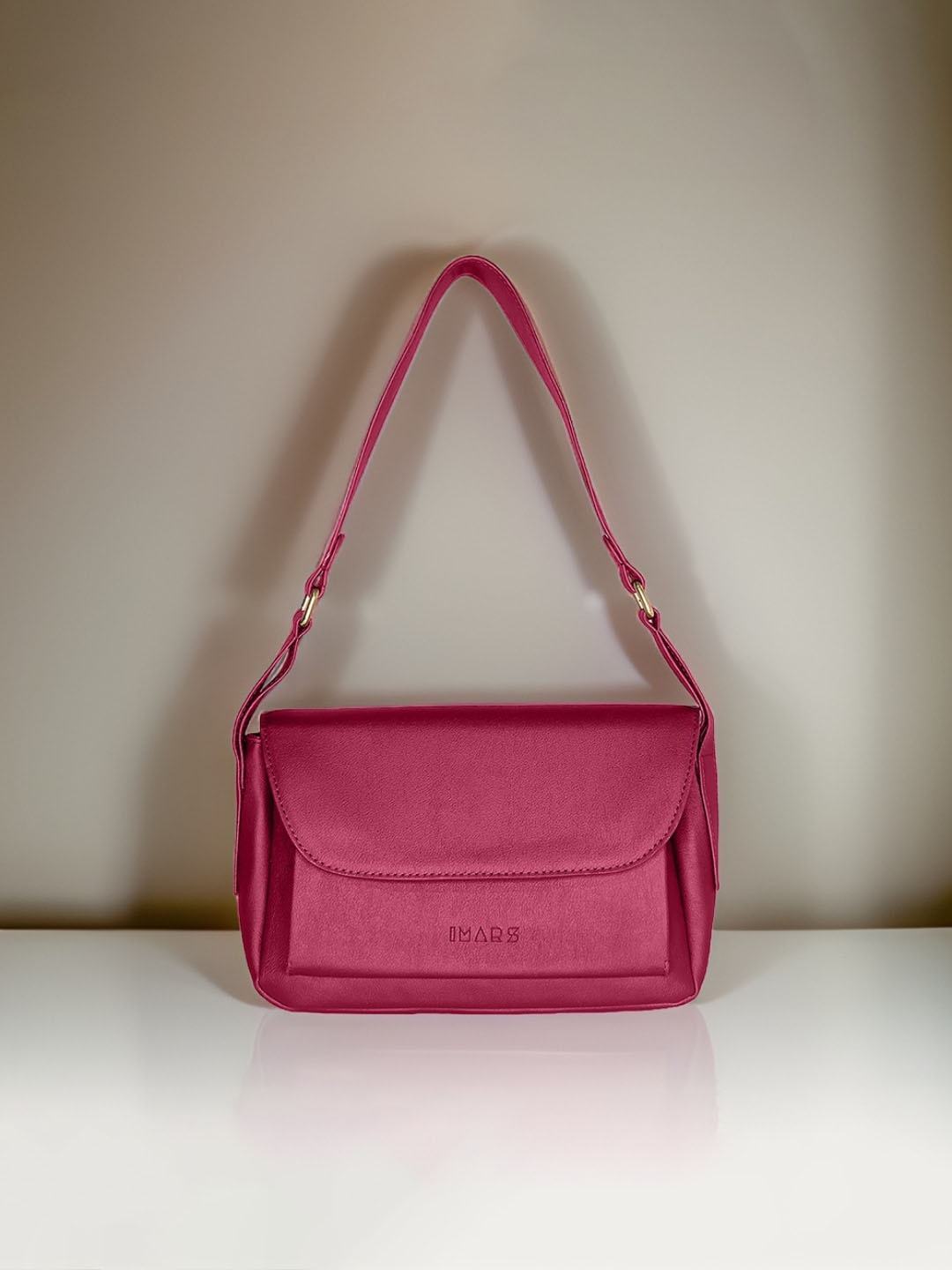 

IMARS Structured Handheld Bag, Maroon
