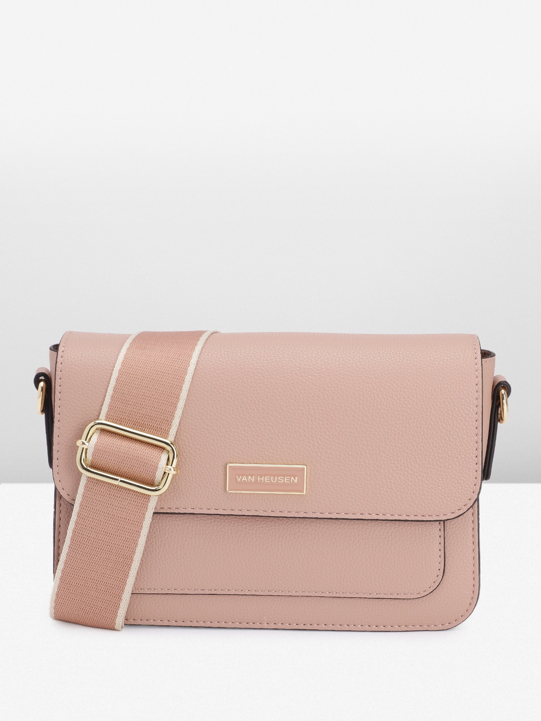 

Van Heusen Structured Sling Bag, Rose