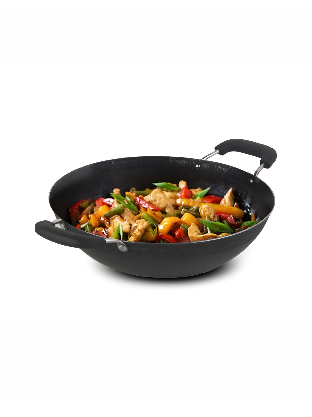 

The Indus Valley Black Iron Induction Base Kadhai or Wok