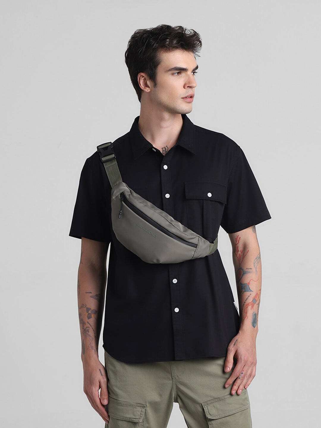 

Jack & Jones Opaque Casual Shirt, Black