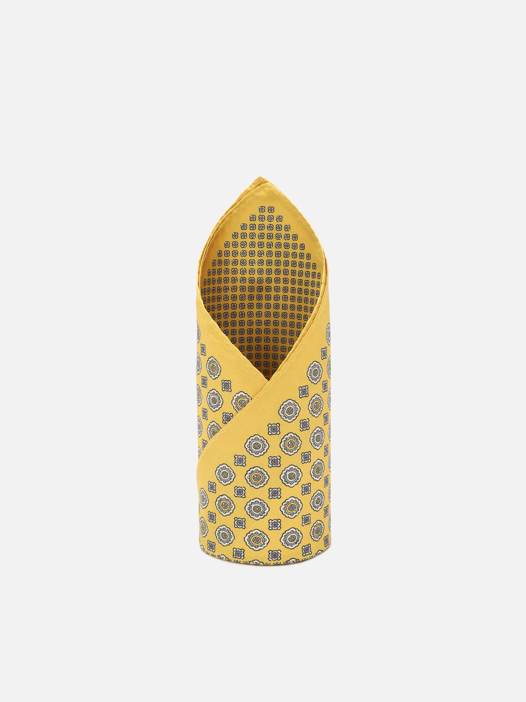 

Allen Solly Printed Pocket Squares, Yellow