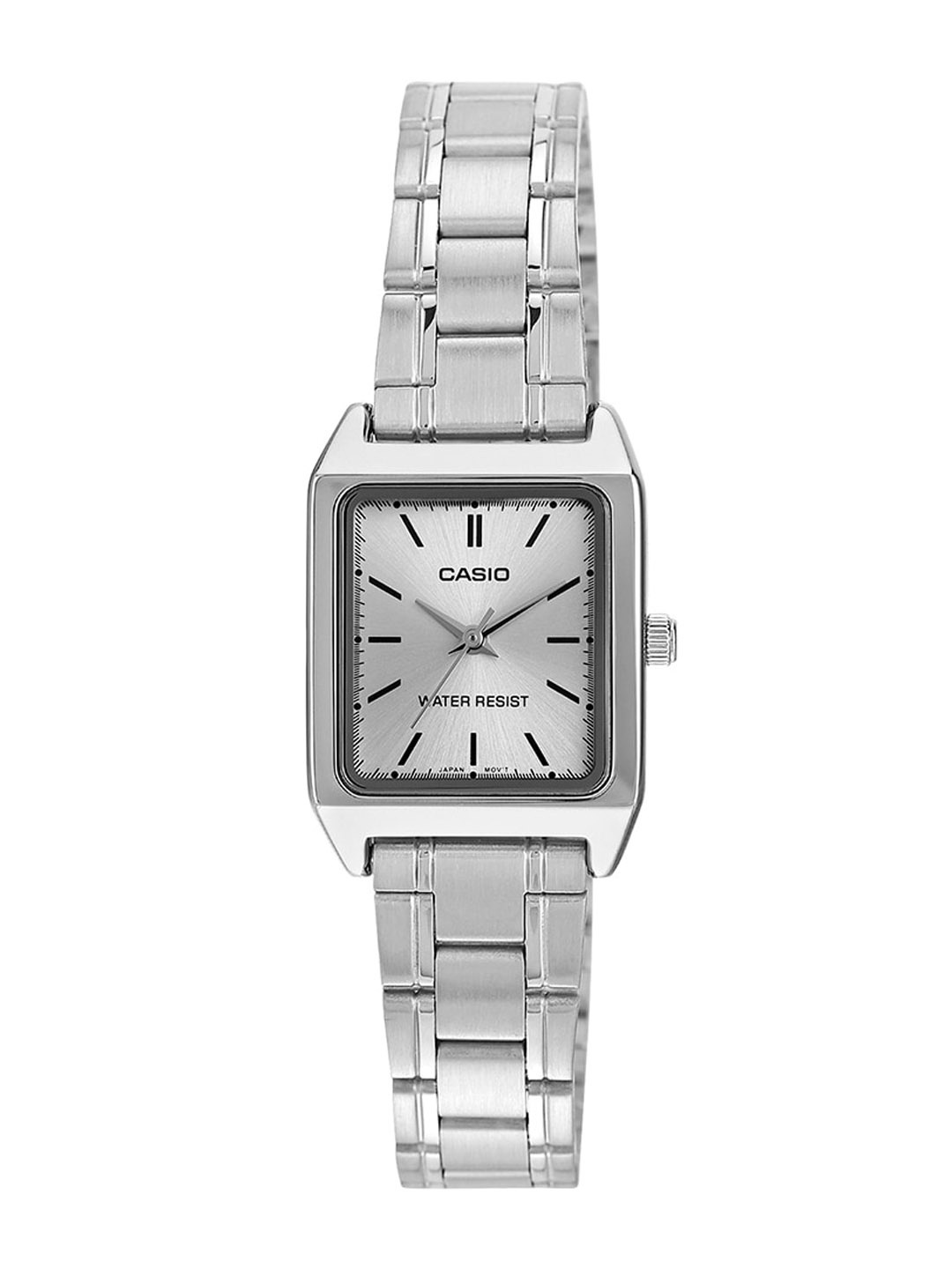

CASIO Women Titanium Bracelet Style Straps Analogue Watch A2283, Silver