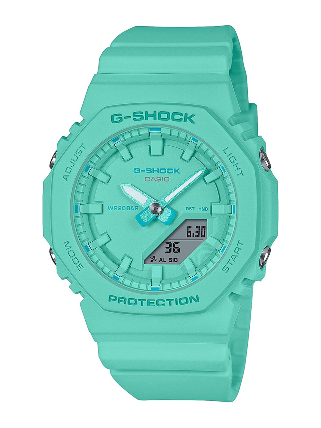 

CASIO Women Printed Dial & Straps Analogue and Digital Watch G1531, Blue