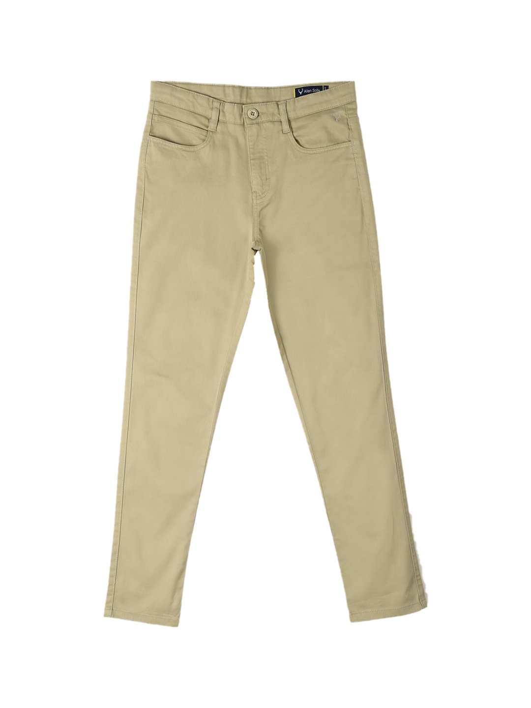 

Allen Solly Junior Boys Slim Fit Cotton Chinos, Khaki